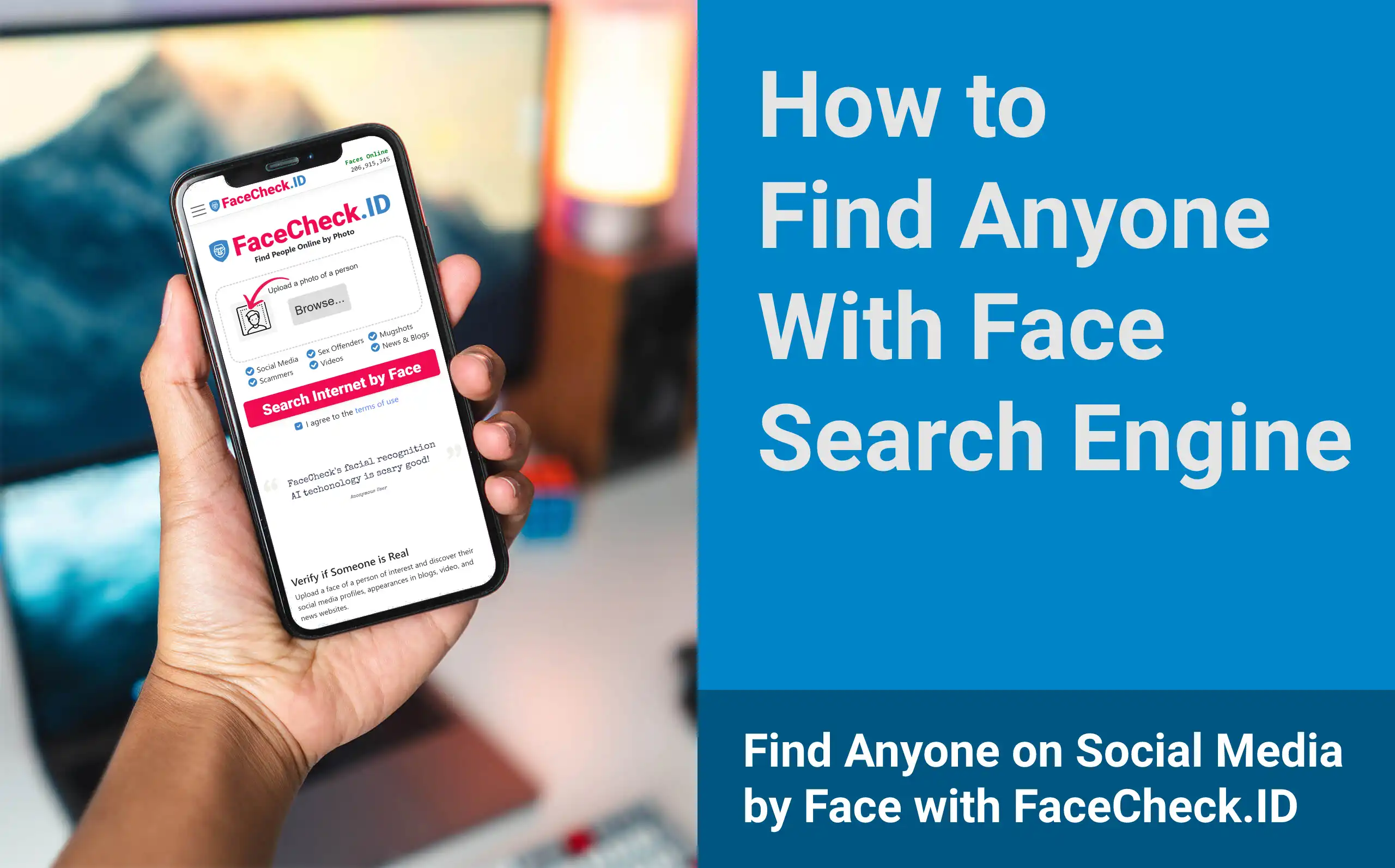 FaceCheck ID: How to Use It to Verify Identity and Find People By Photo -  Unthinkable