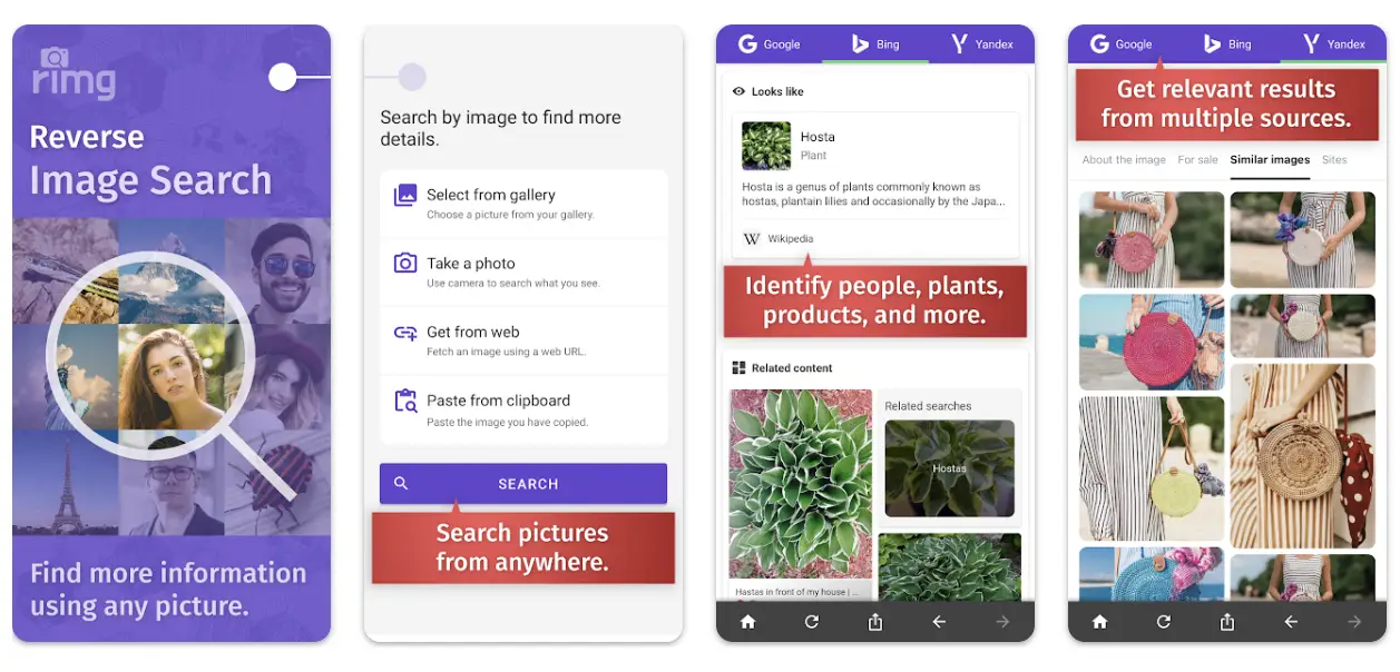 Reverse Image Search – RIMG app