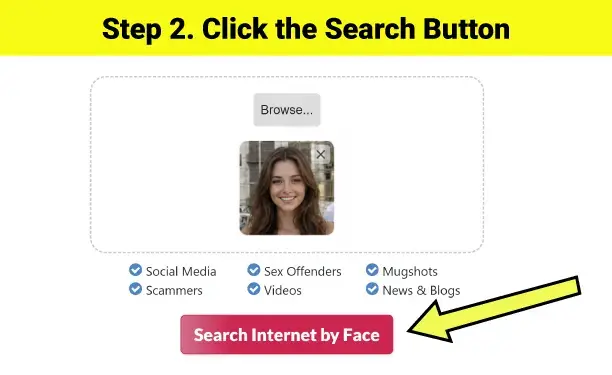 Start the image search