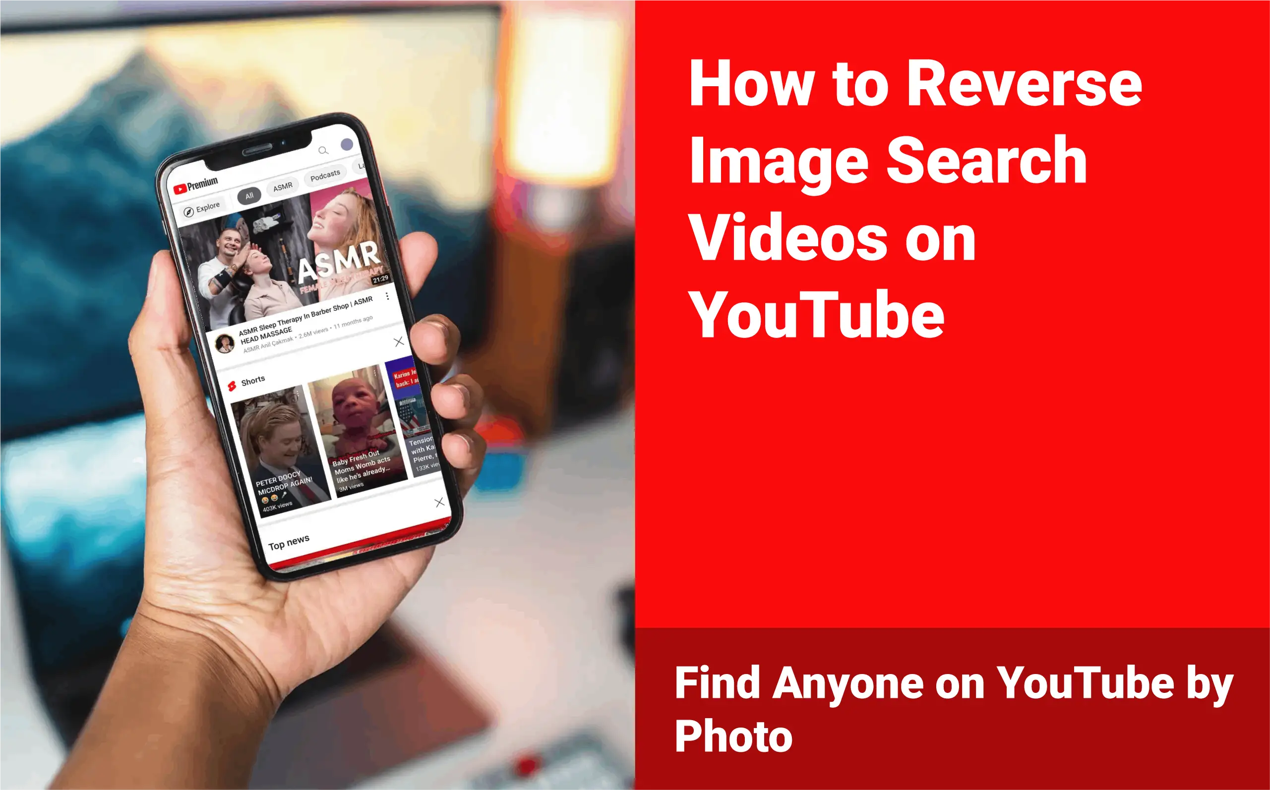 Find YouTubers by Photo using Facial Recognition