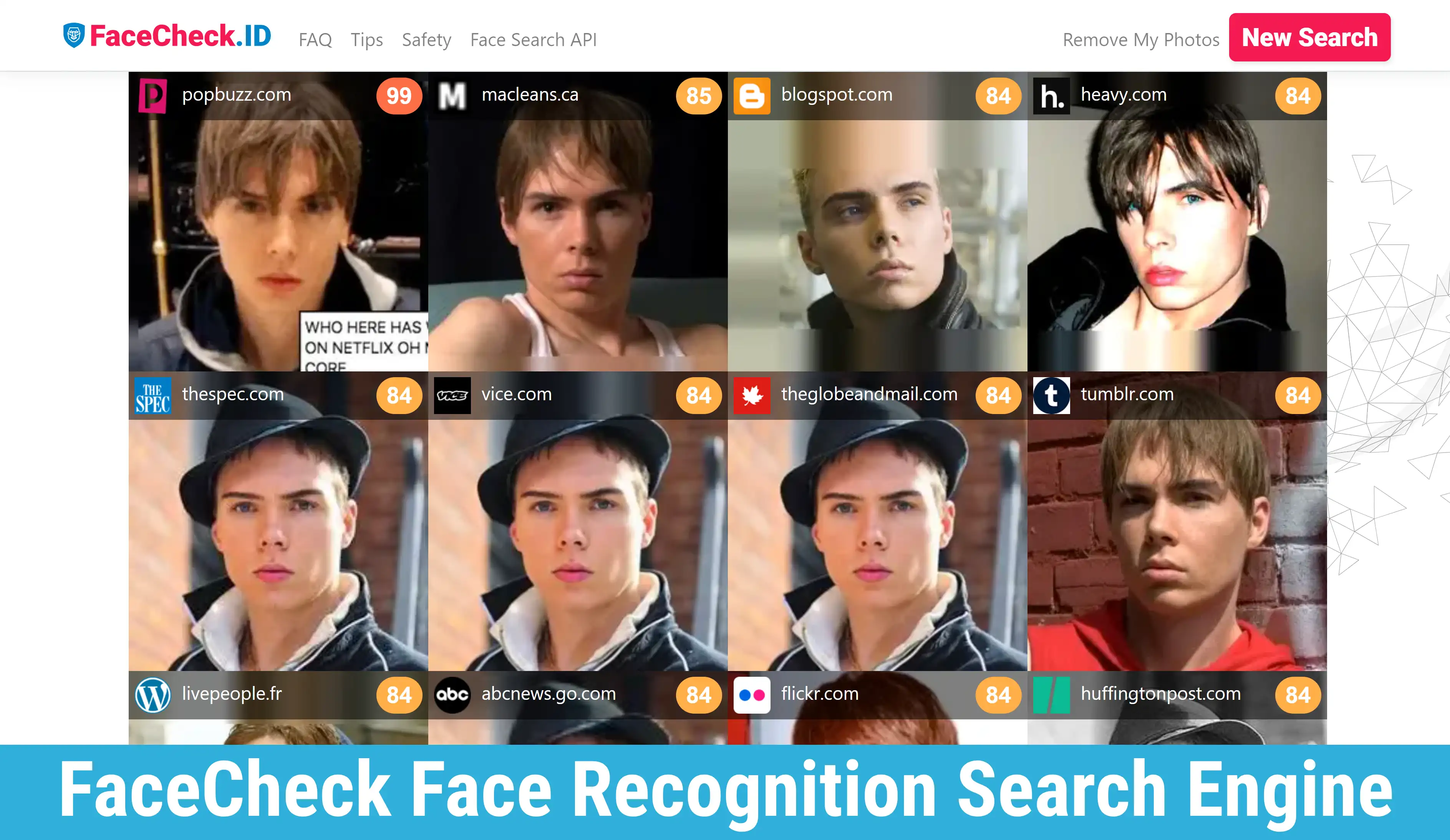 FaceCheck.ID face search