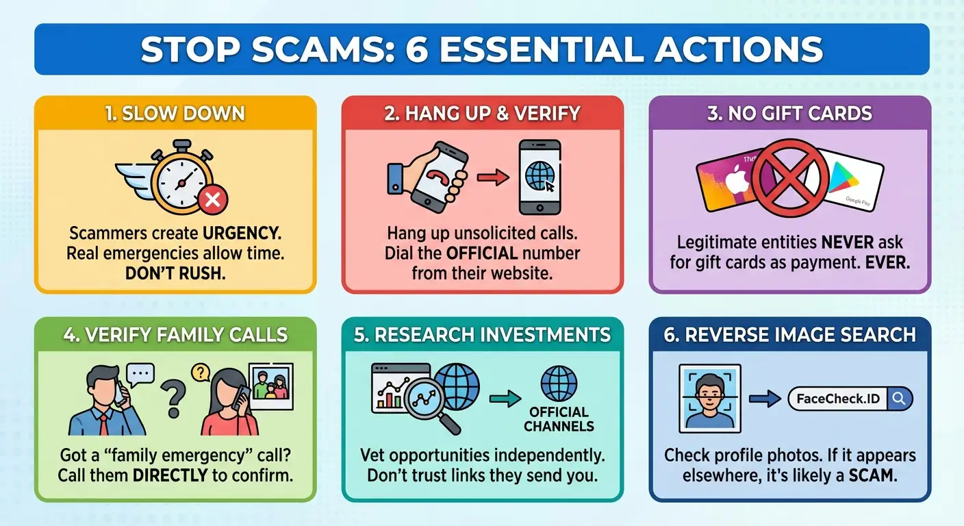 do this today to prevent scams