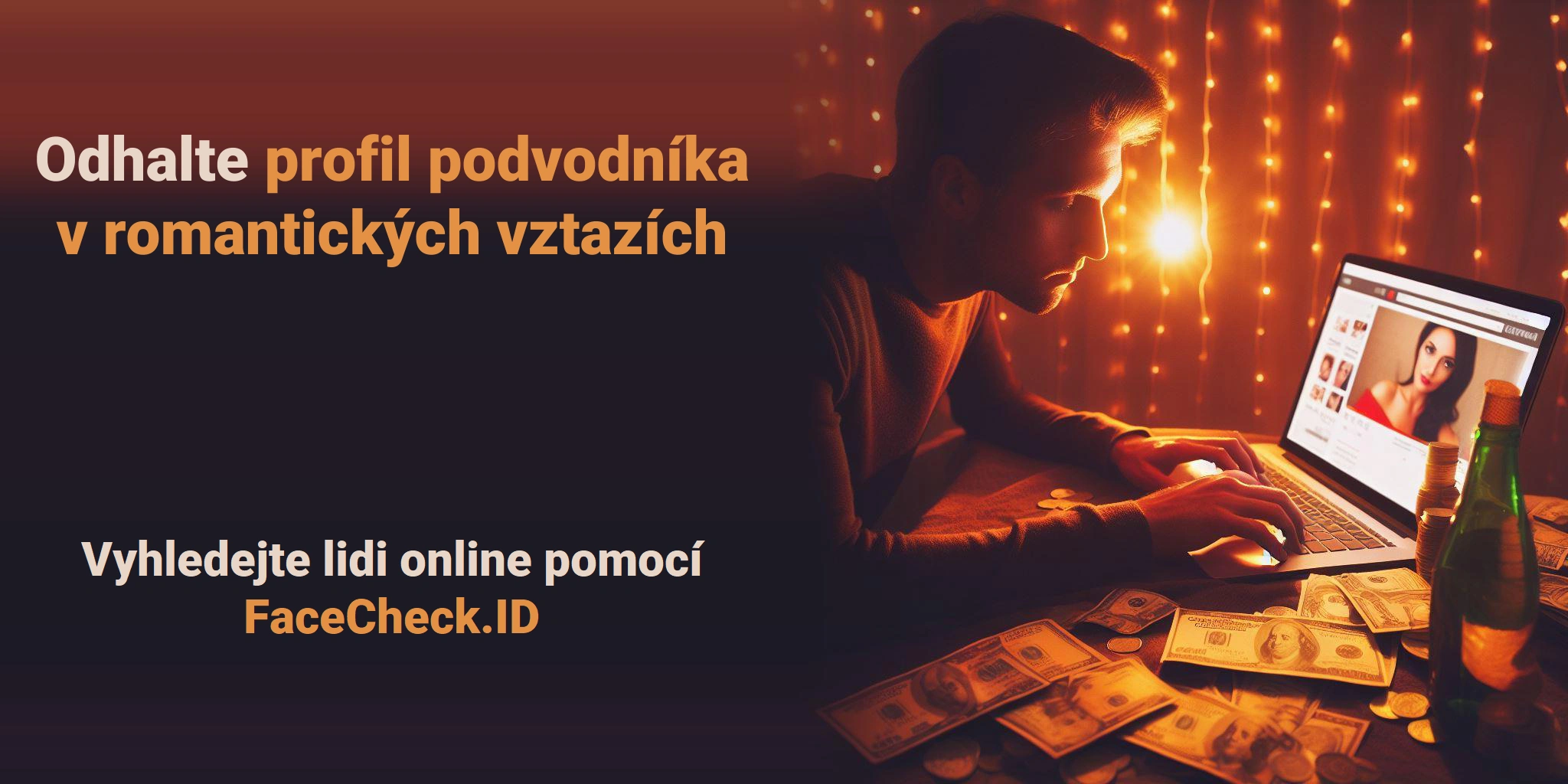 Odhalte profil podvodníka v romantických vztazích Vyhledejte lidi online pomocí FaceCheck.ID