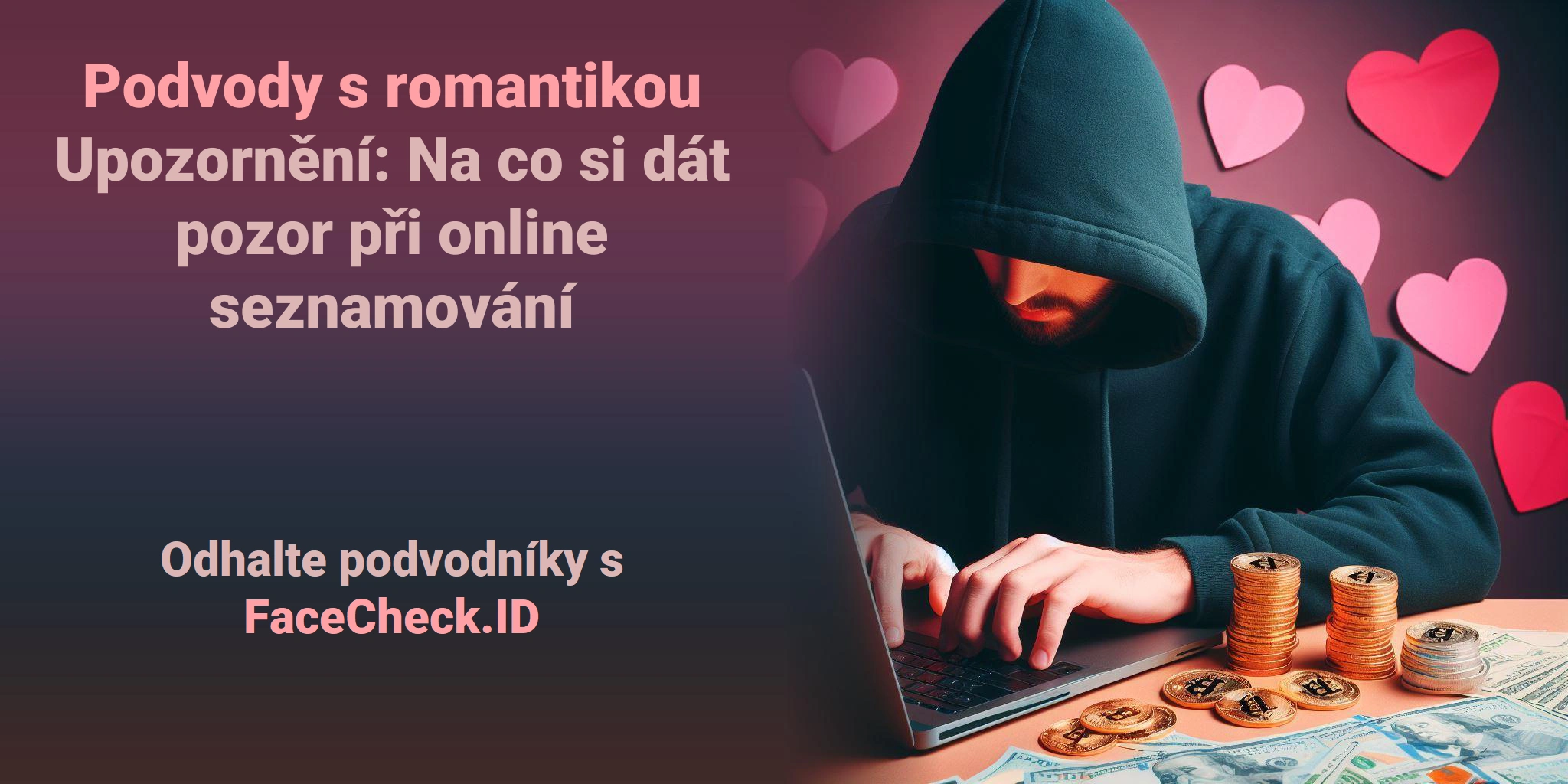 Podvody s romantikou Upozornění: Na co si dát pozor při online seznamování Odhalte podvodníky s FaceCheck.ID