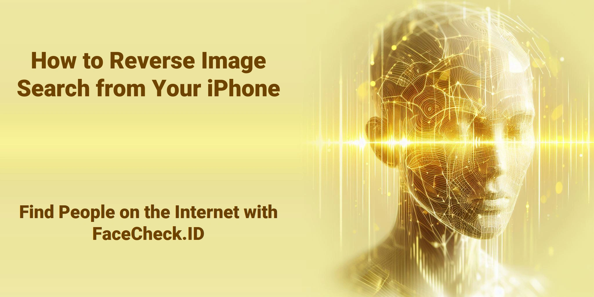 How to Reverse Image Search from Your iPhone Find People on the Internet with FaceCheck.ID