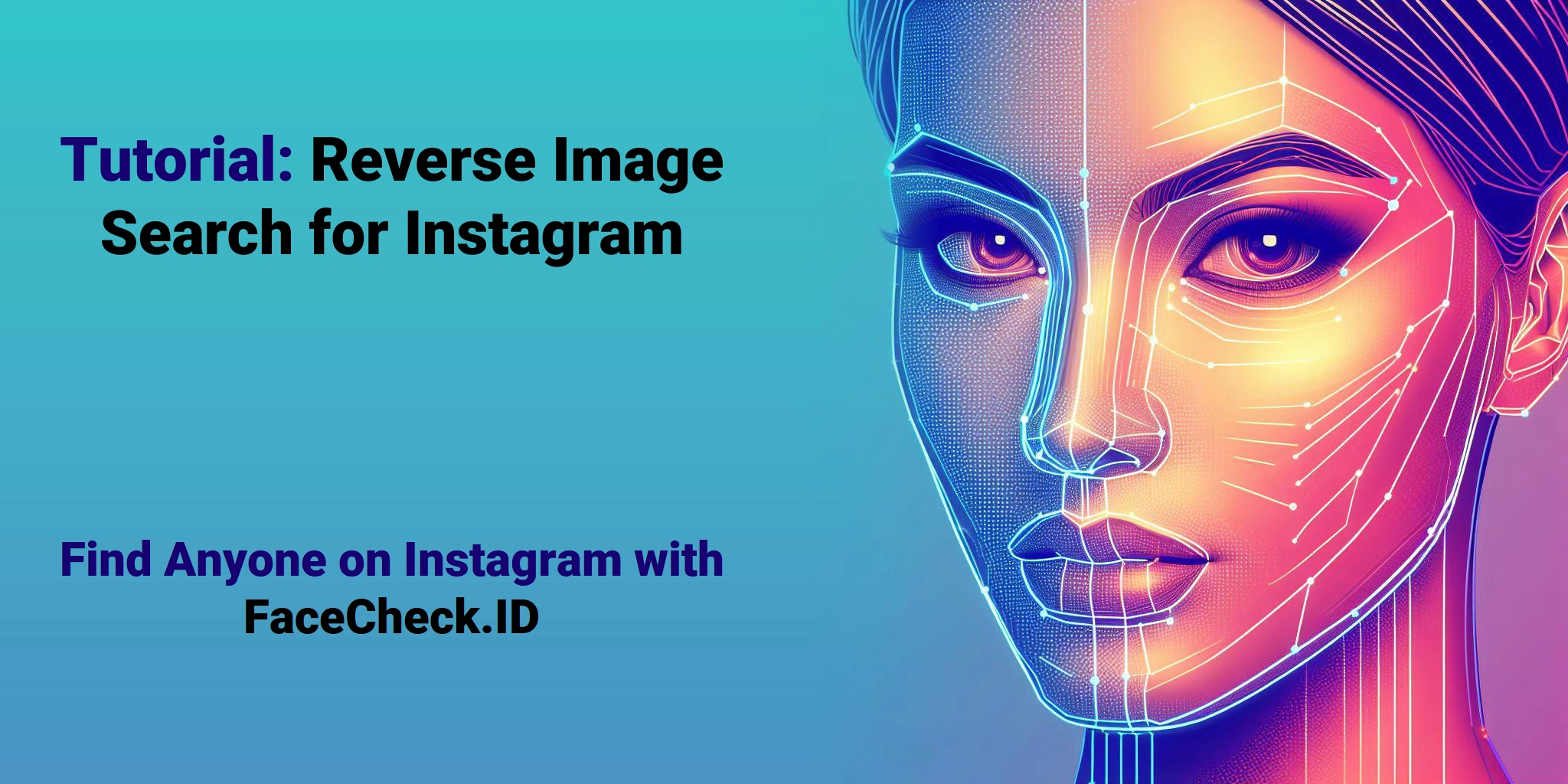 Tutorial: Reverse Image Search for Instagram Find Anyone on Instagram with FaceCheck.ID