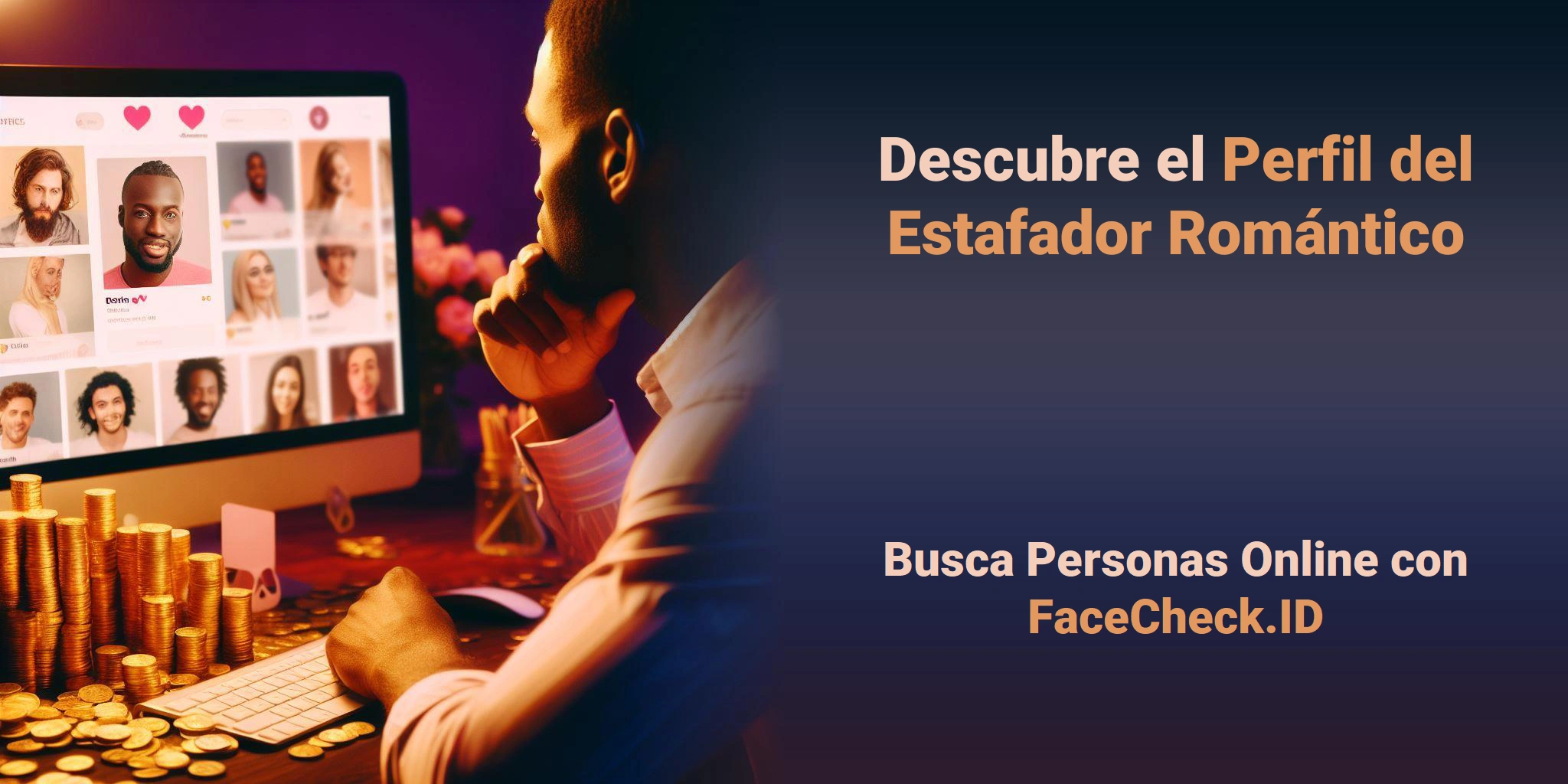 Descubre el Perfil del Estafador Romántico Busca Personas Online con FaceCheck.ID