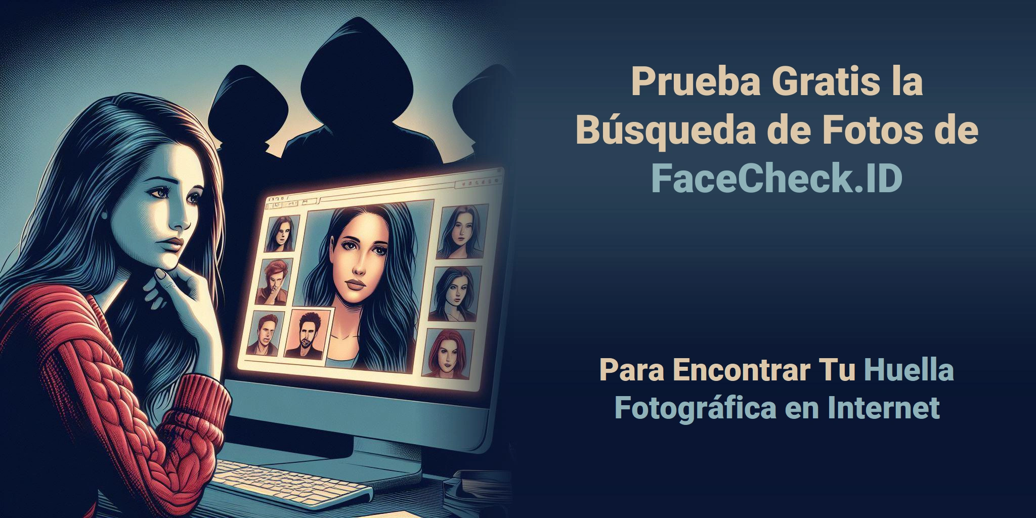 Prueba Gratis la Búsqueda de Fotos de FaceCheck.ID Para Encontrar Tu Huella Fotográfica en Internet
