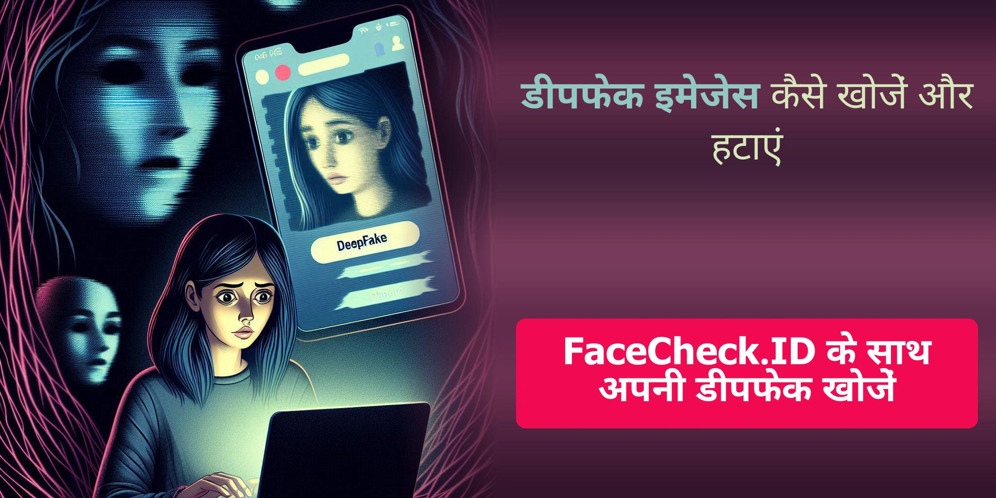 डीपफेक इमेजेस कैसे खोजें और हटाएं FaceCheck.ID के साथ अपनी डीपफेक खोजें