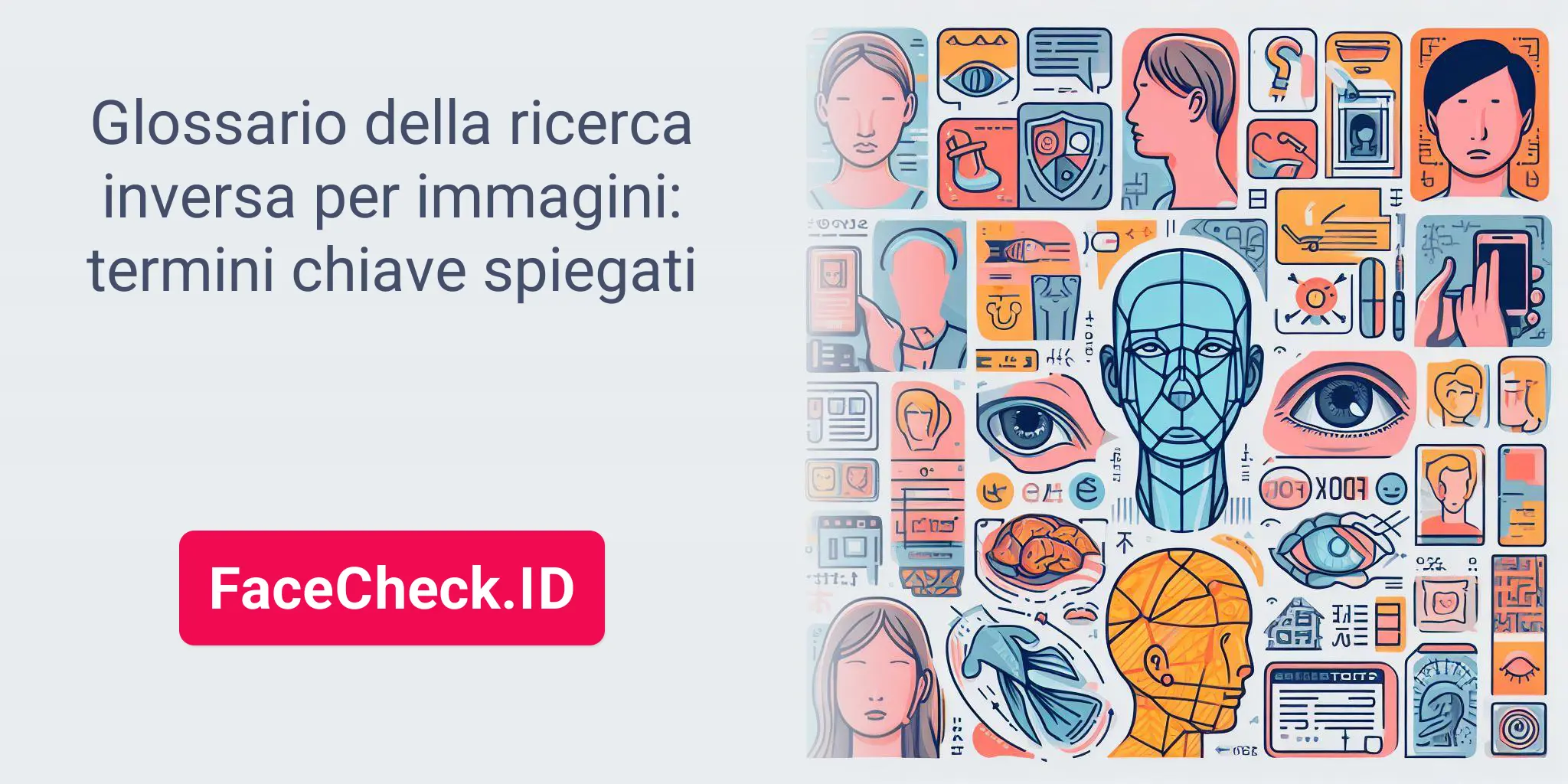 Glossario della ricerca inversa per immagini: termini chiave spiegati - FaceCheck.ID