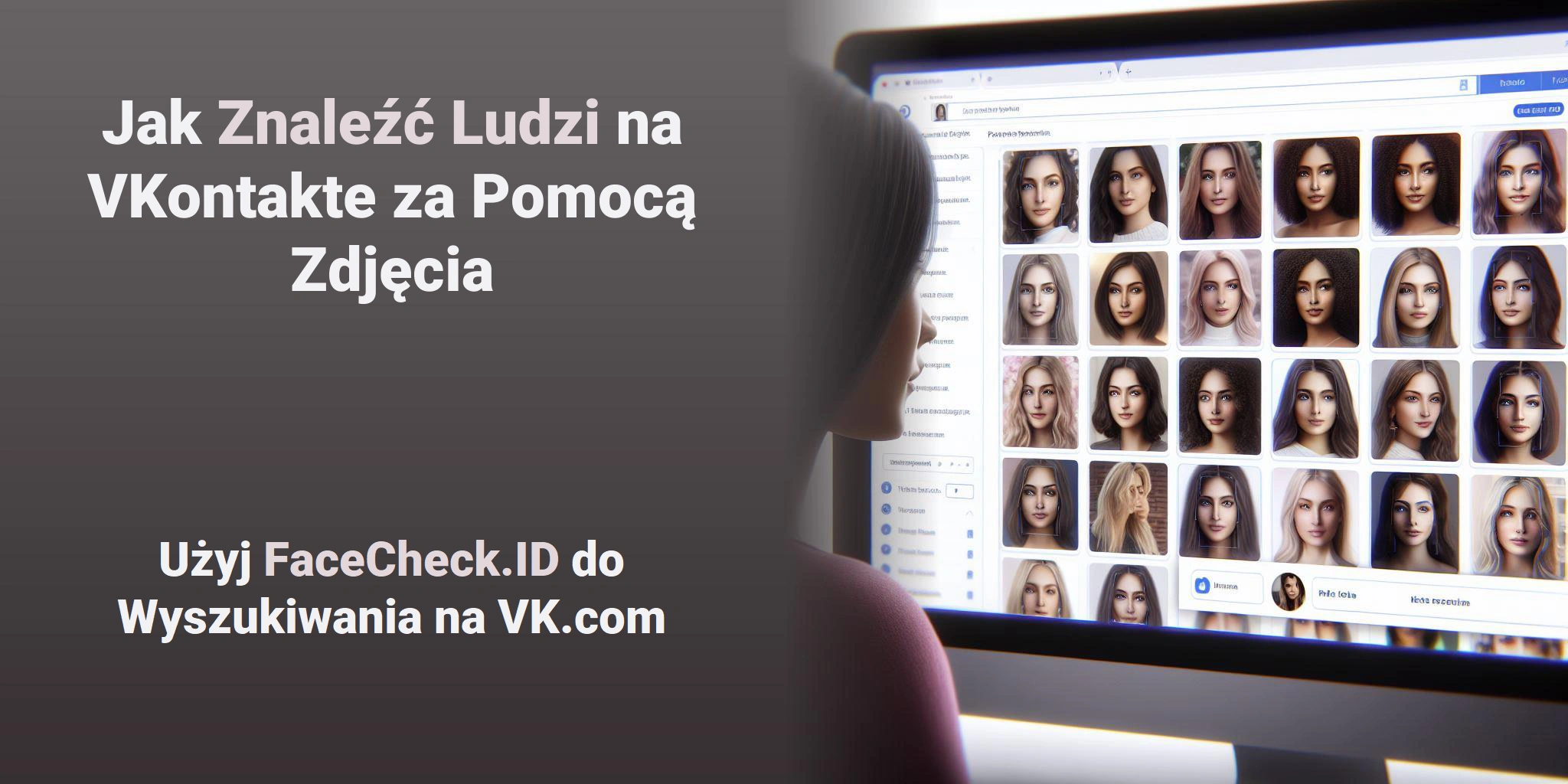 Jak Znaleźć Ludzi na VKontakte za Pomocą Zdjęcia Użyj FaceCheck.ID do Wyszukiwania na VK.com