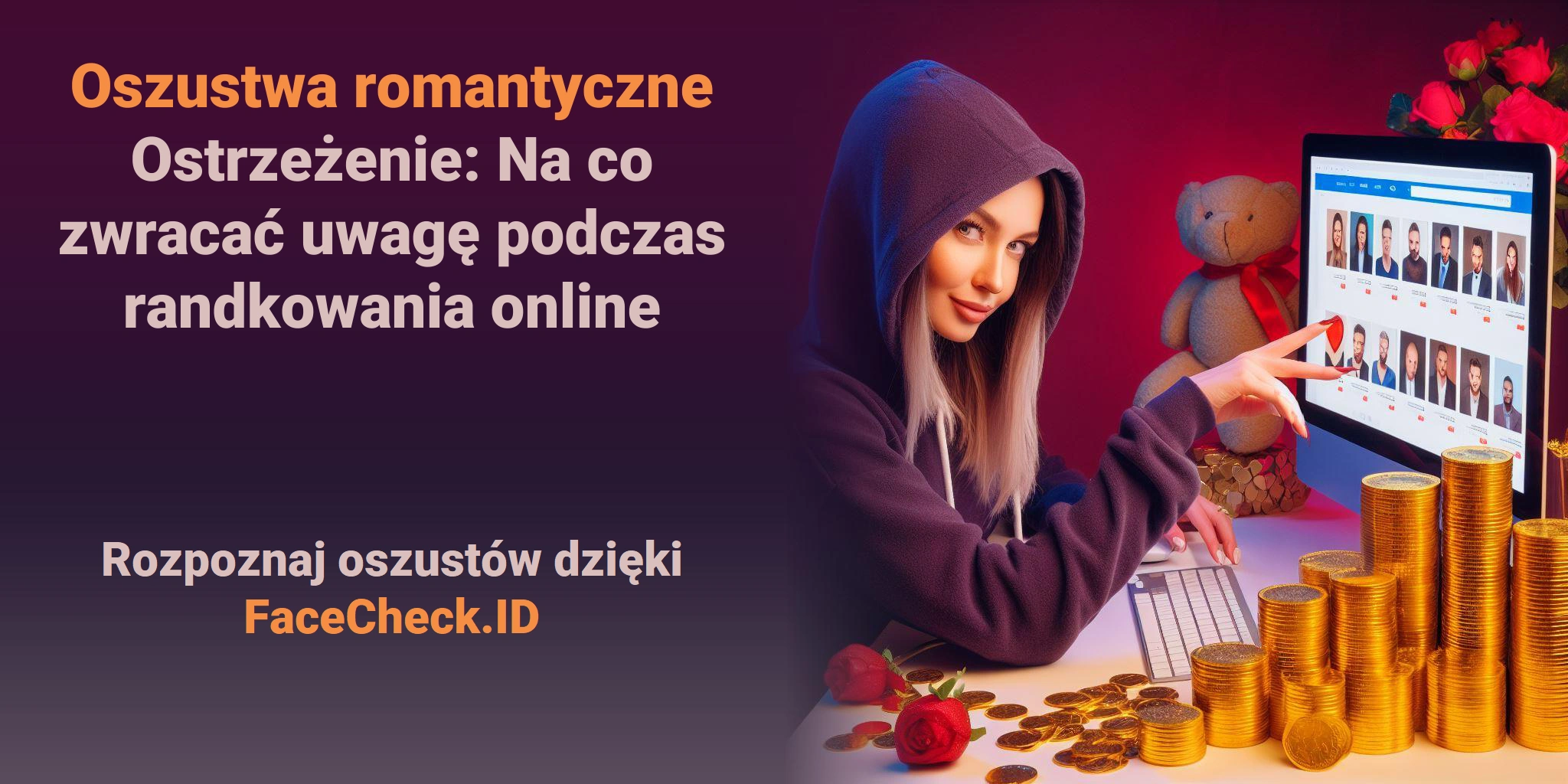 Oszustwa romantyczne Ostrzeżenie: Na co zwracać uwagę podczas randkowania online Rozpoznaj oszustów dzięki FaceCheck.ID