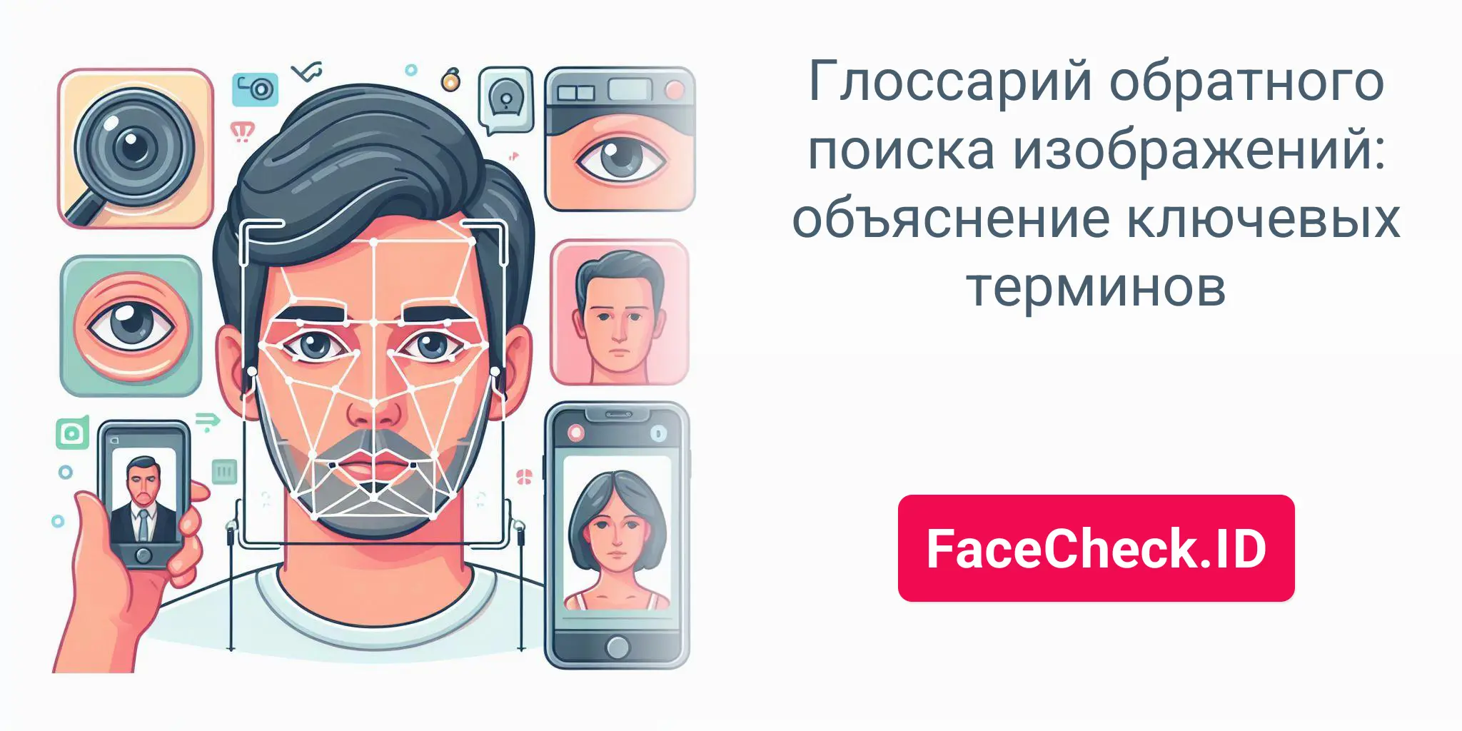Глоссарий обратного поиска изображений: объяснение ключевых терминов - FaceCheck.ID