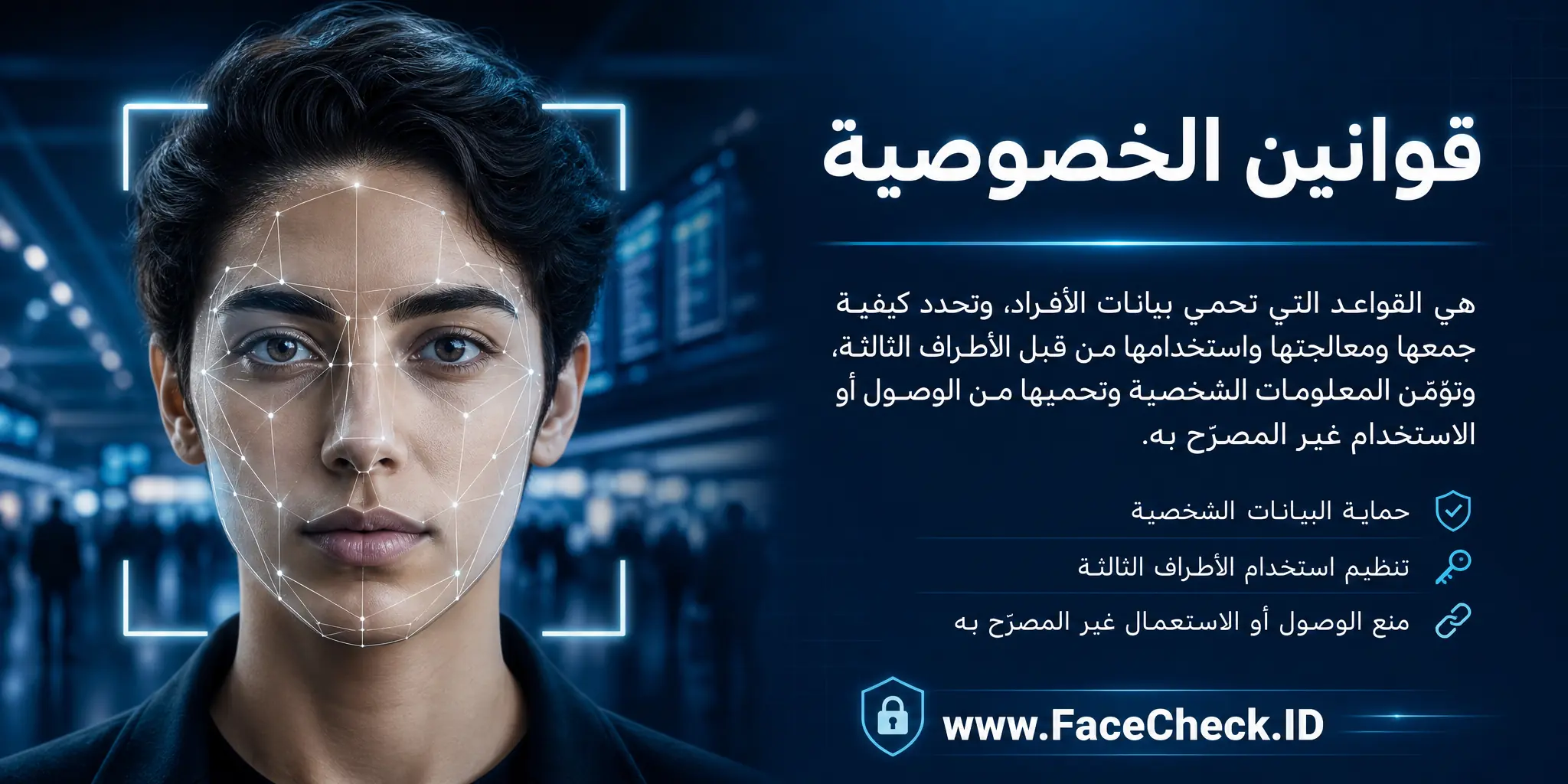 قوانين الخصوصية هي القواعد التي تحمي بيانات الأفراد وتحدد كيفية استخدامها من قبل الأطراف الثالثة، وتأمين المعلومات الشخصية وحمايتها من الاستخدام غير الشرعي.