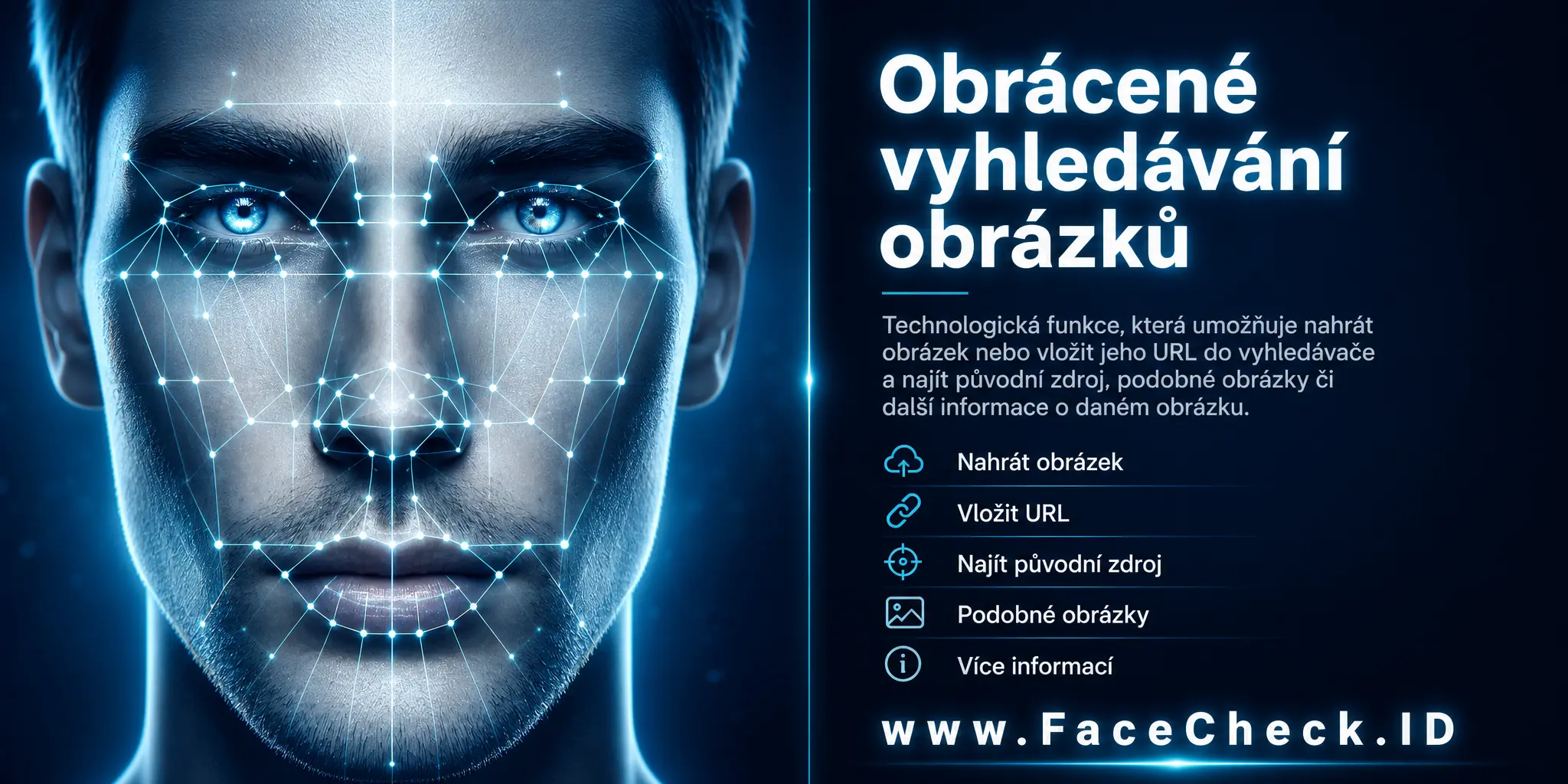 Obrácené vyhledávání obrázků je technologická funkce, pomocí které uživatelé mohou nahrát obrázek nebo vložit jeho URL do vyhledávacího nástroje a najít tak původní zdroj obrázku, podobné obrázky nebo získat více informací o daném obrázku.