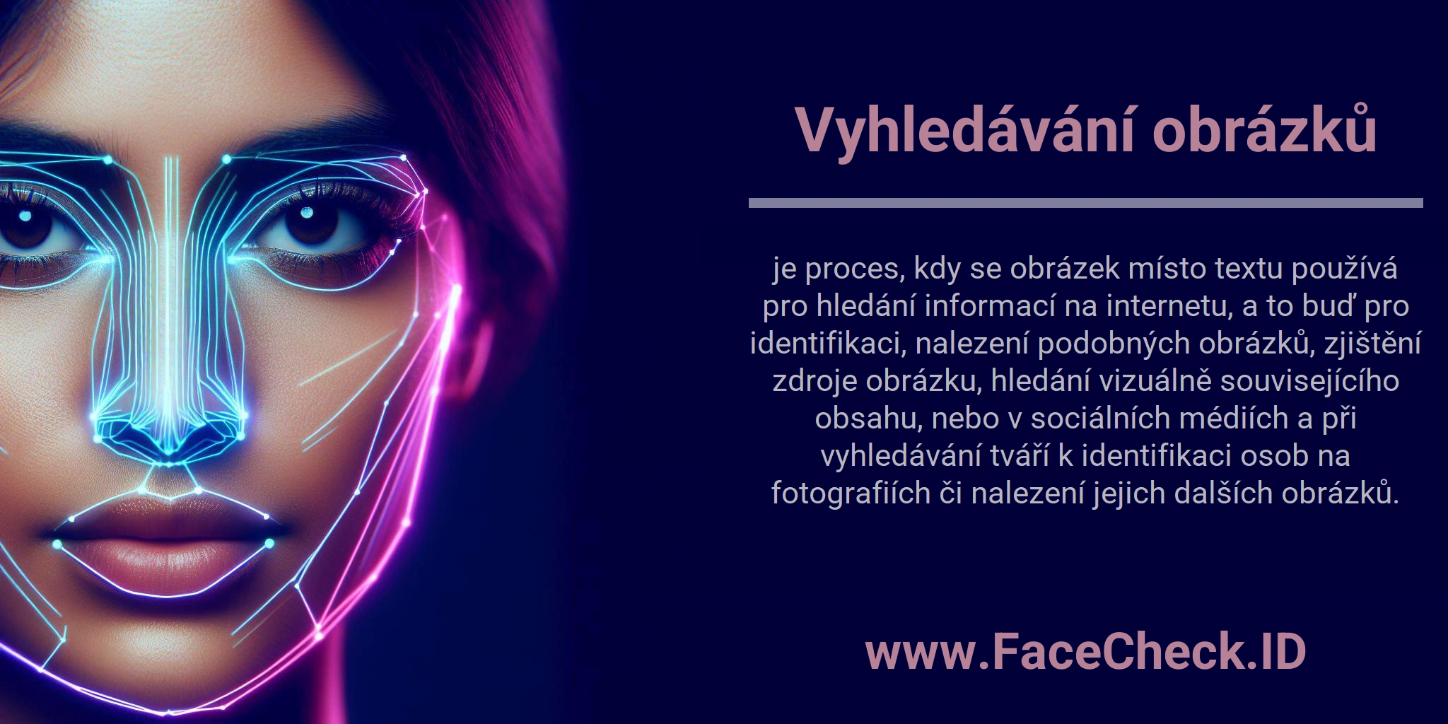 Vyhledávání obrázků je proces, kdy se obrázek místo textu používá pro hledání informací na internetu, a to buď pro identifikaci, nalezení podobných obrázků, zjištění zdroje obrázku, hledání vizuálně souvisejícího obsahu, nebo v sociálních médiích a při vyhledávání tváří k identifikaci osob na fotografiích či nalezení jejich dalších obrázků.