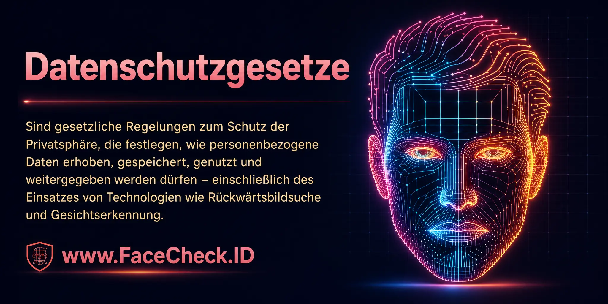 Datenschutzgesetze sind gesetzliche Bestimmungen zum Schutz der Privatsphäre von Einzelpersonen, die regeln, wie Informationen über sie gesammelt, gespeichert, verwendet und geteilt werden können, einschließlich der Nutzung von Technologien wie Rückwärtsbildsuche und Gesichtserkennungssuche.