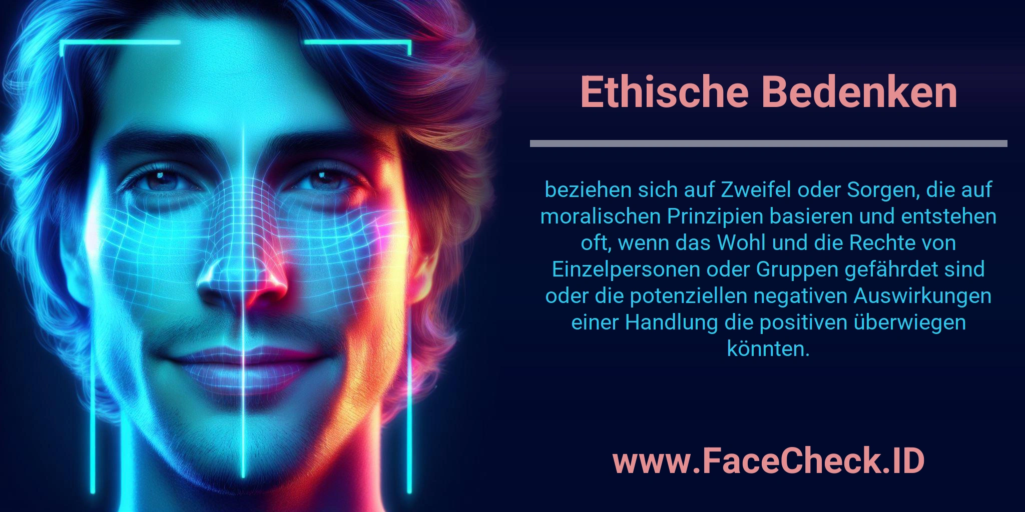 Ethische Bedenken beziehen sich auf Zweifel oder Sorgen, die auf moralischen Prinzipien basieren und entstehen oft, wenn das Wohl und die Rechte von Einzelpersonen oder Gruppen gefährdet sind oder die potenziellen negativen Auswirkungen einer Handlung die positiven überwiegen könnten.