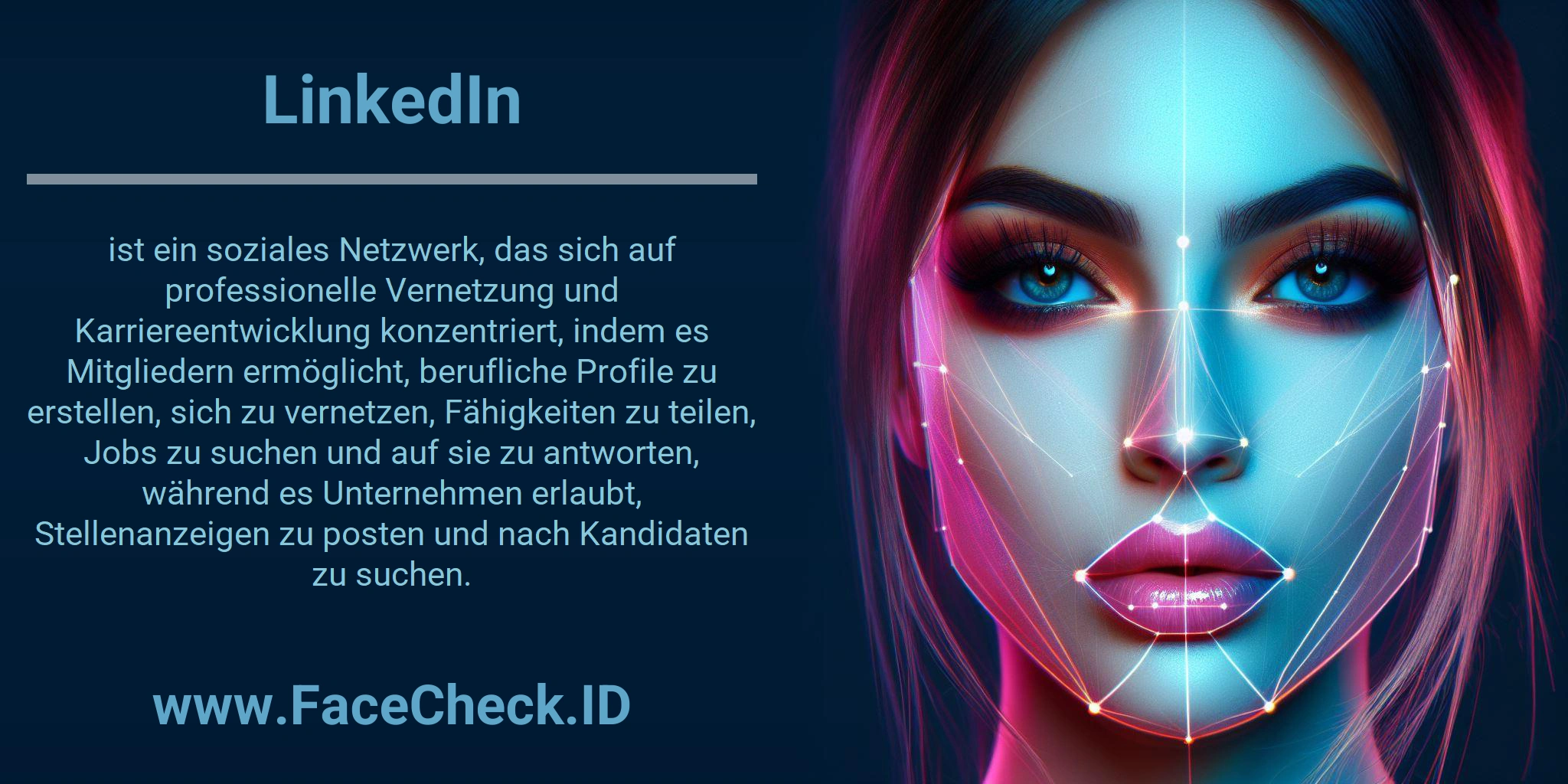 LinkedIn ist ein soziales Netzwerk, das sich auf professionelle Vernetzung und Karriereentwicklung konzentriert, indem es Mitgliedern ermöglicht, berufliche Profile zu erstellen, sich zu vernetzen, Fähigkeiten zu teilen, Jobs zu suchen und auf sie zu antworten, während es Unternehmen erlaubt, Stellenanzeigen zu posten und nach Kandidaten zu suchen.