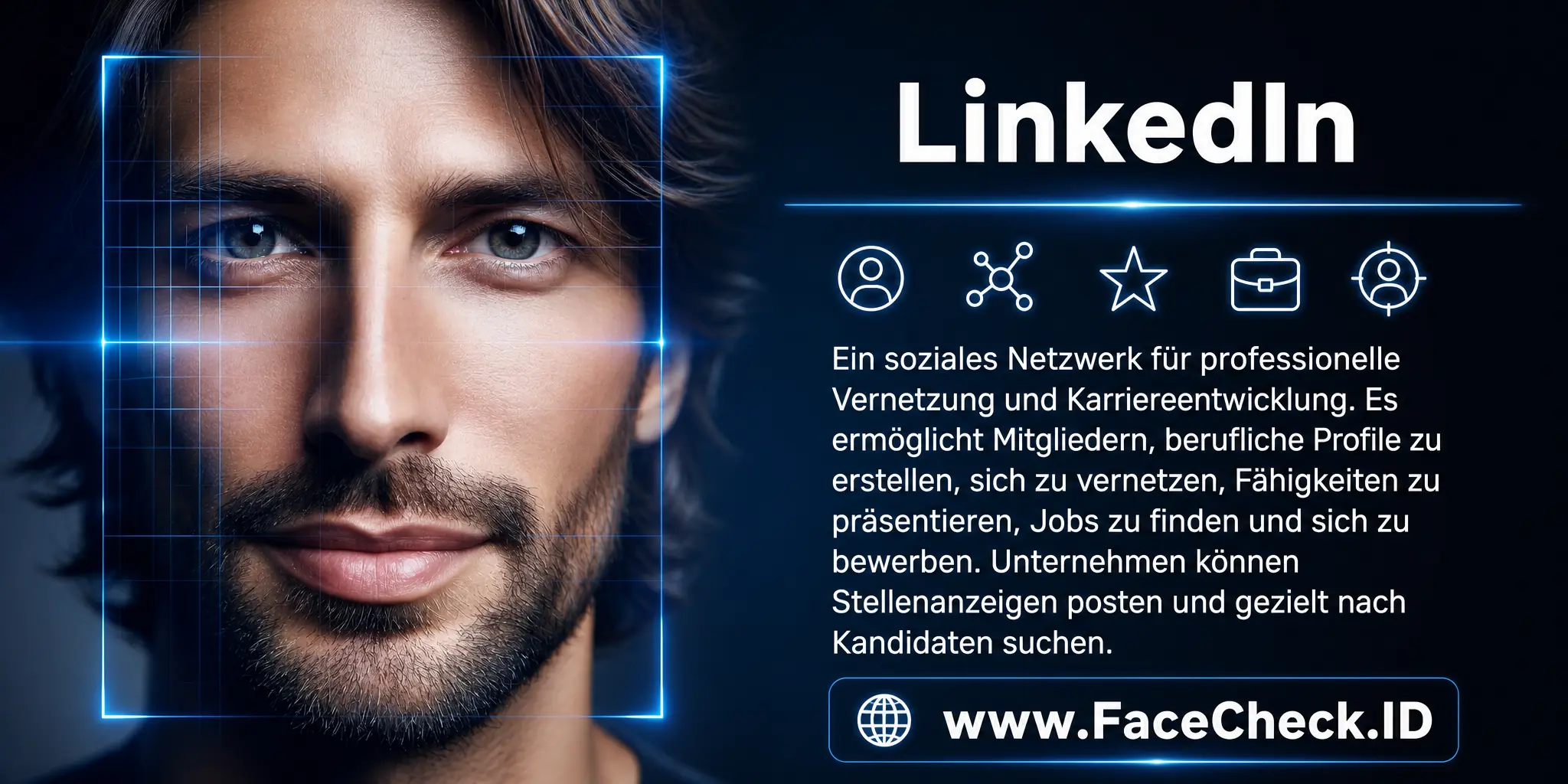 LinkedIn ist ein soziales Netzwerk, das sich auf professionelle Vernetzung und Karriereentwicklung konzentriert, indem es Mitgliedern ermöglicht, berufliche Profile zu erstellen, sich zu vernetzen, Fähigkeiten zu teilen, Jobs zu suchen und auf sie zu antworten, während es Unternehmen erlaubt, Stellenanzeigen zu posten und nach Kandidaten zu suchen.