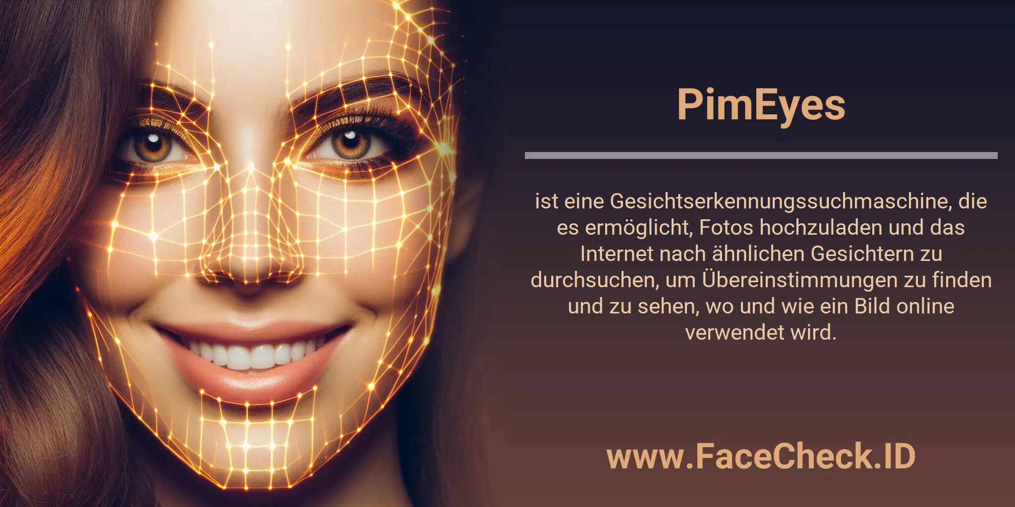 PimEyes ist eine Gesichtserkennungssuchmaschine, die es ermöglicht, Fotos hochzuladen und das Internet nach ähnlichen Gesichtern zu durchsuchen, um Übereinstimmungen zu finden und zu sehen, wo und wie ein Bild online verwendet wird.