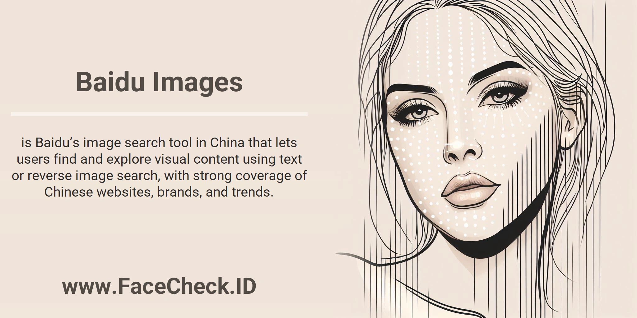 Baidu Images is Baidu’s image search tool in China that lets users find and explore visual content using text or reverse image search, with strong coverage of Chinese websites, brands, and trends.