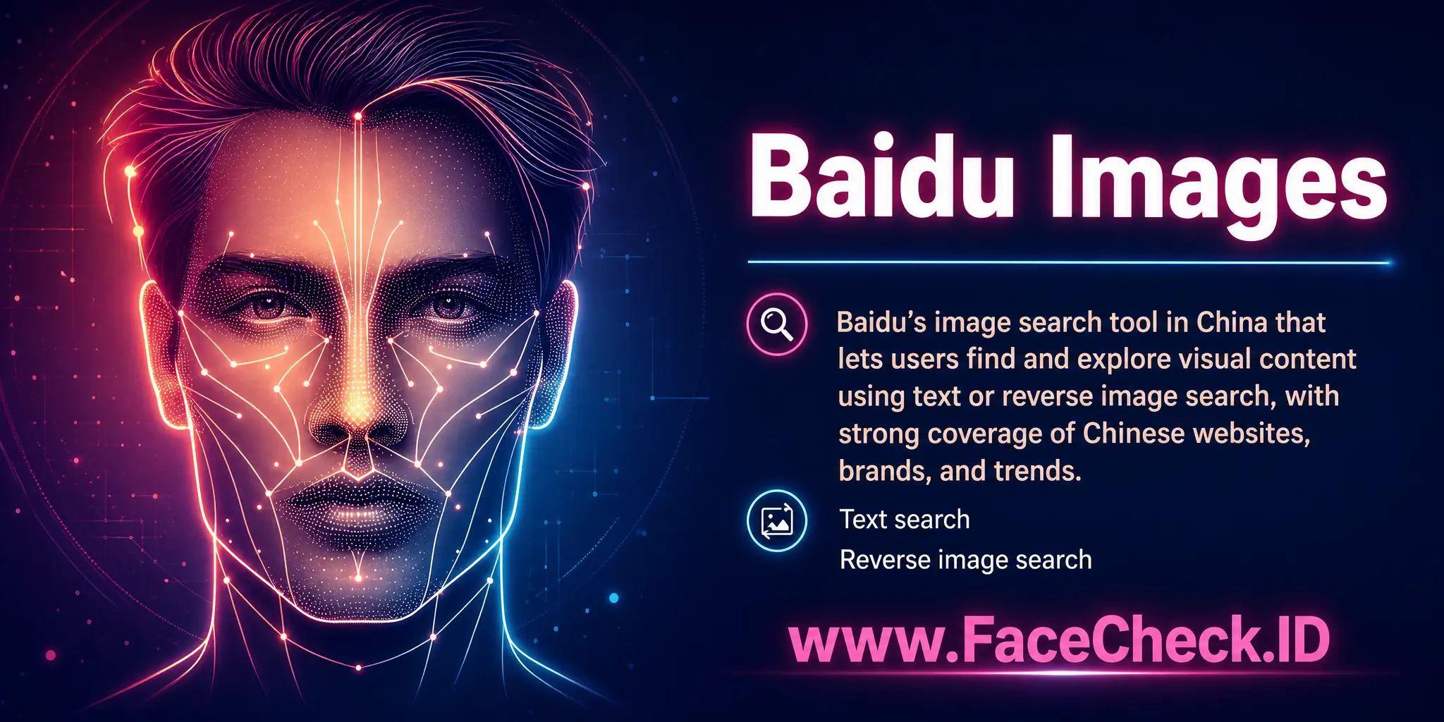 Baidu Images is Baidu’s image search tool in China that lets users find and explore visual content using text or reverse image search, with strong coverage of Chinese websites, brands, and trends.