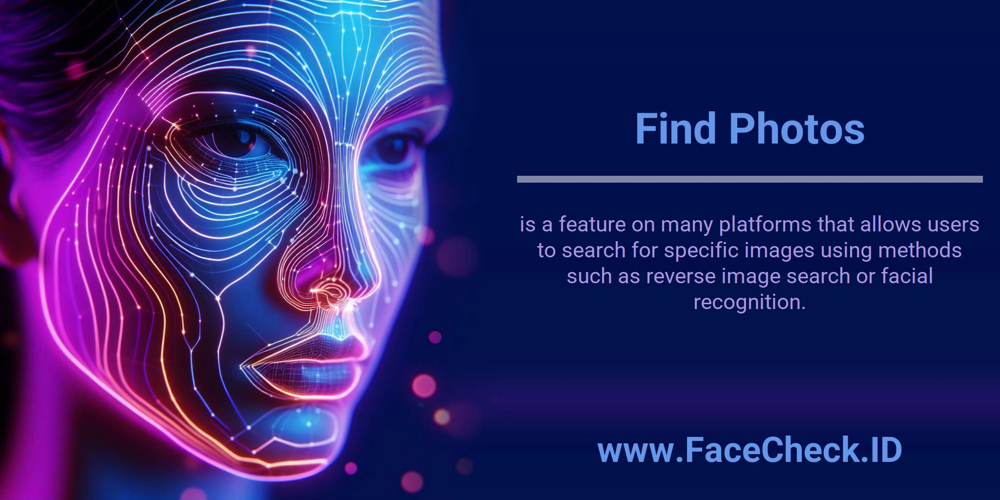 Find Photos is a feature on many platforms that allows users to search for specific images using methods such as reverse image search or facial recognition.
