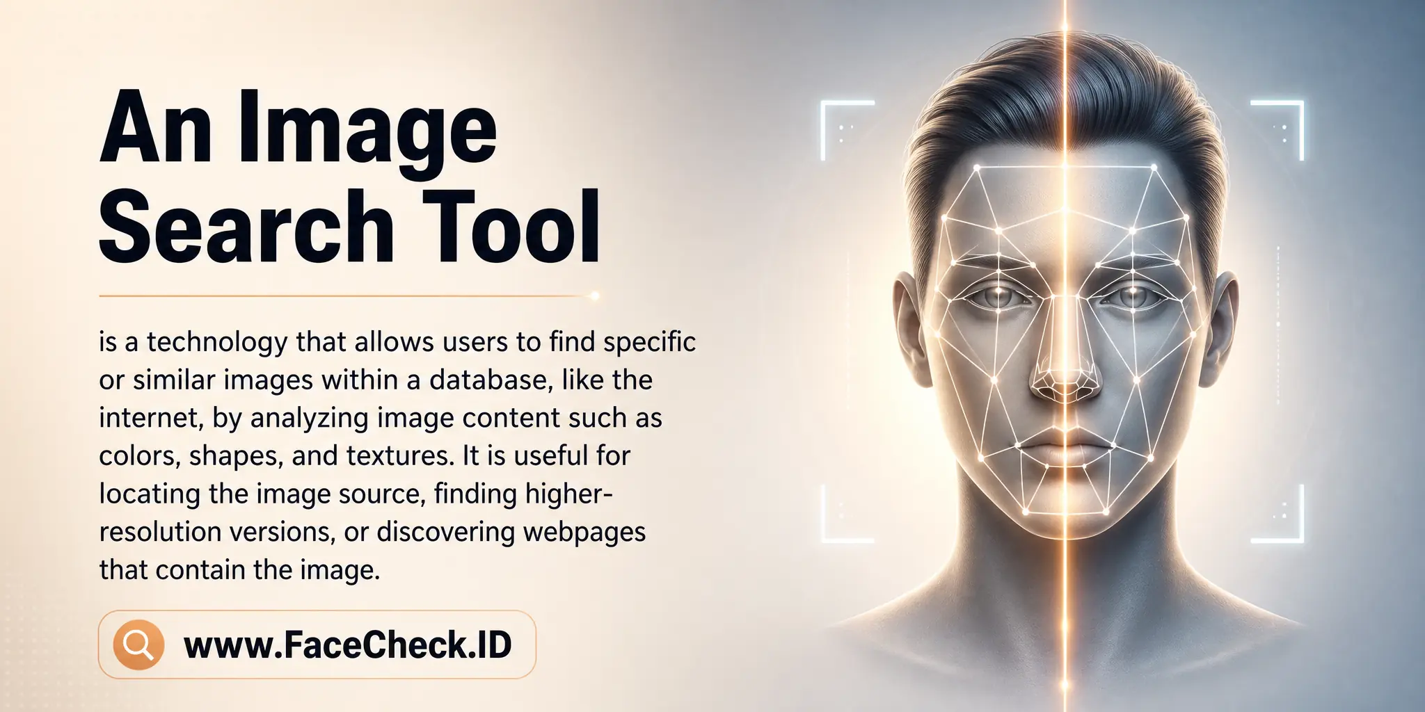 An Image Search Tool is a technology that allows users to find specific or similar images within a database, like the internet, by analyzing image content such as colors, shapes, and textures, and is useful for locating the image source, finding higher resolution versions, or discovering webpages that contain the image.