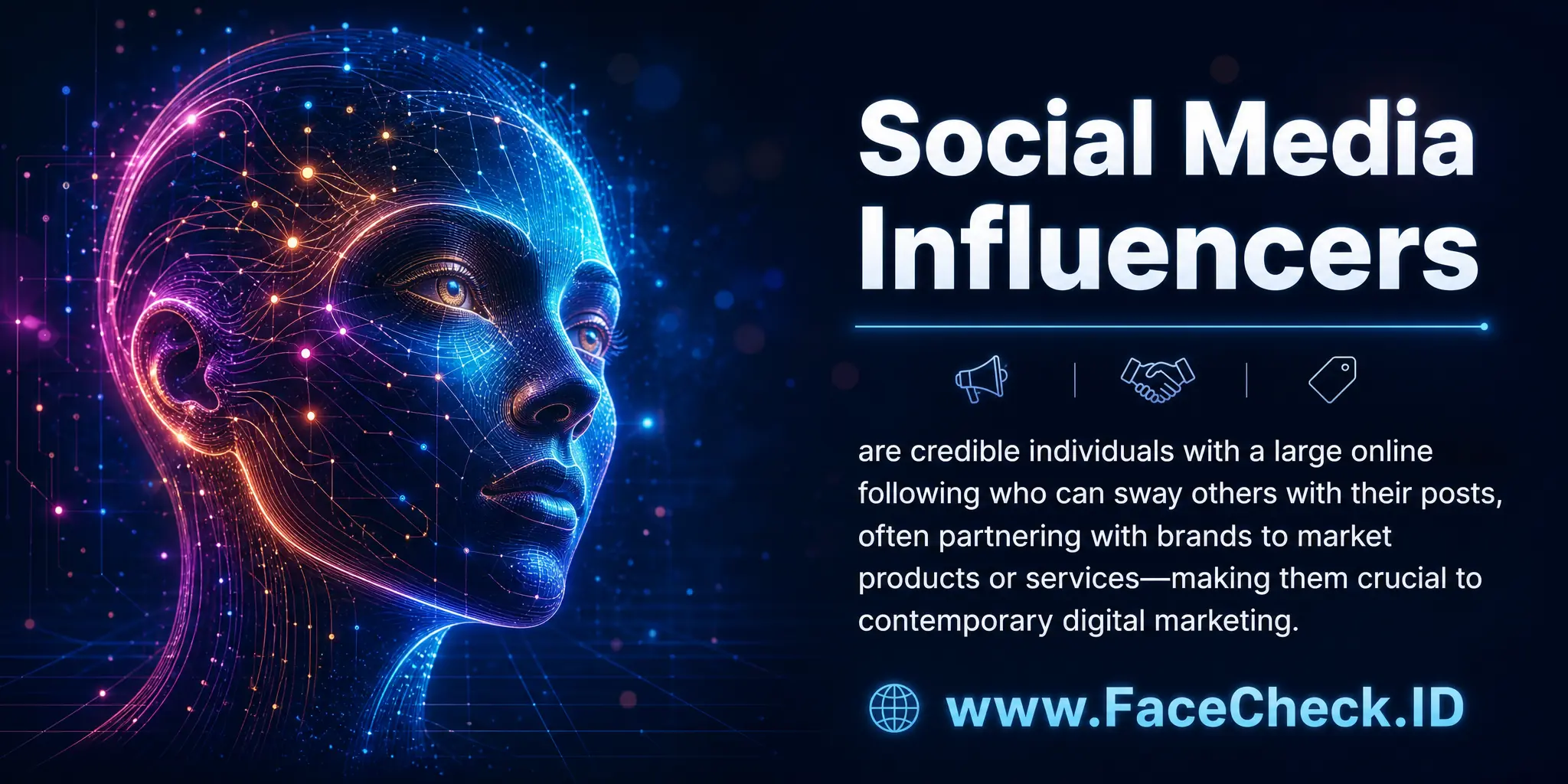 Social media influencers are credible individuals with a large online following who can sway others with their posts, often partnering with brands to market products or services, making them crucial to contemporary digital marketing.