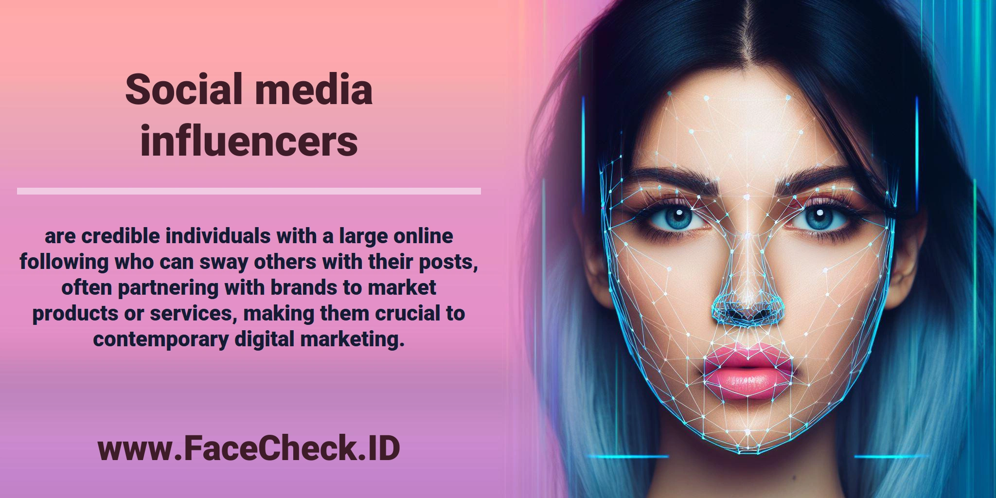 <b>Social media influencers</b> are credible individuals with a large online following who can sway others with their posts, often partnering with brands to market products or services, making them crucial to contemporary digital marketing.