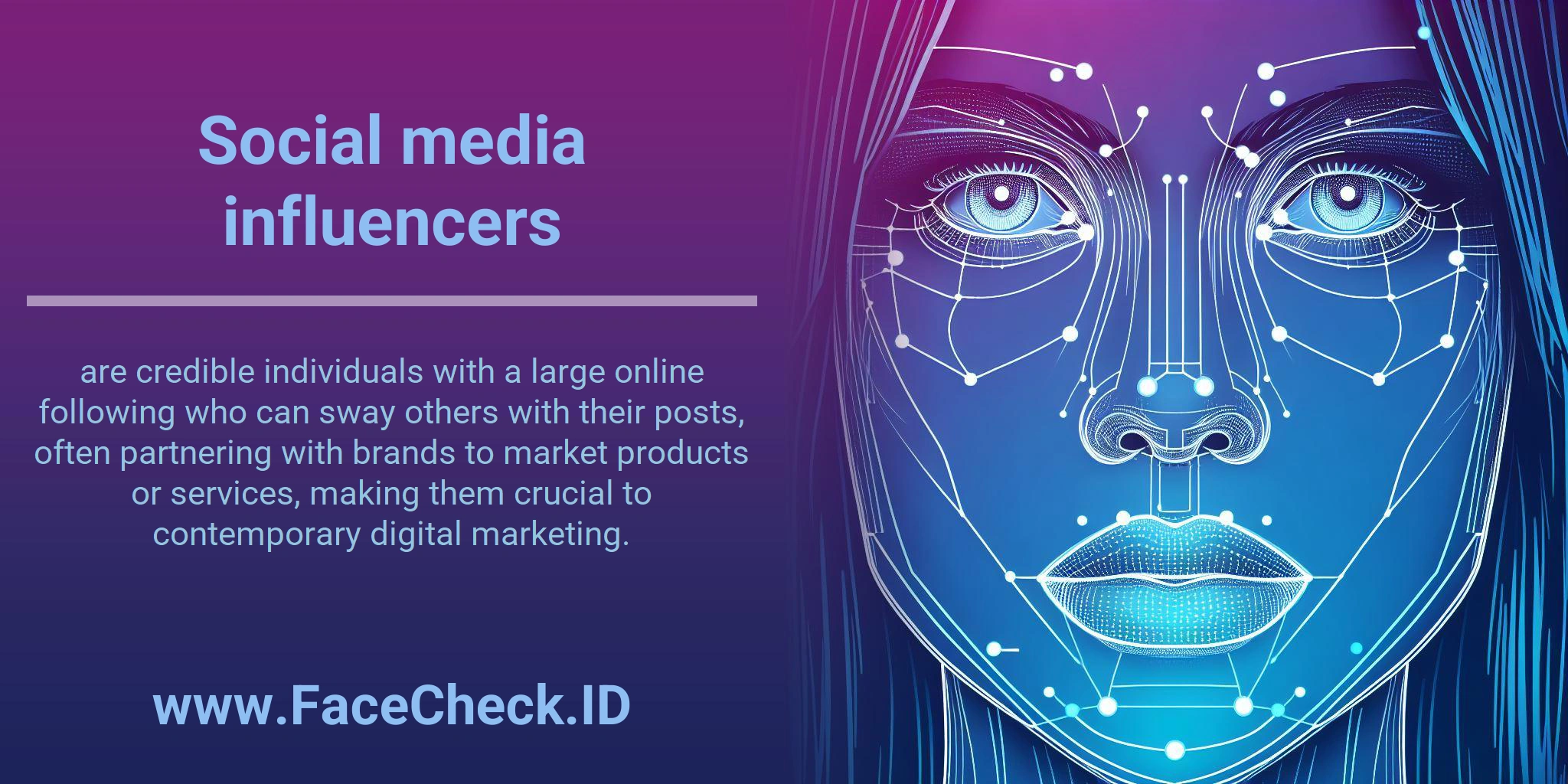 Social media influencers are credible individuals with a large online following who can sway others with their posts, often partnering with brands to market products or services, making them crucial to contemporary digital marketing.