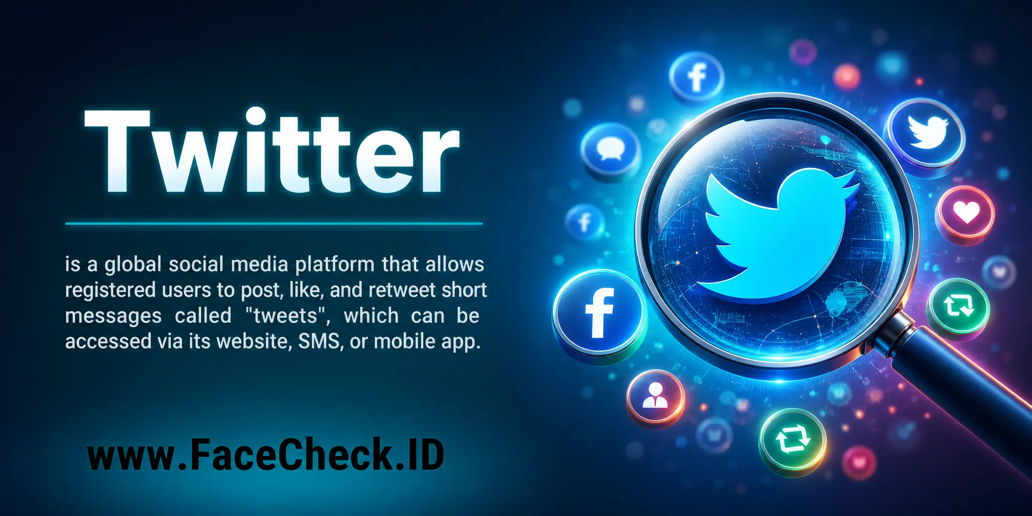 Twitter is a global social media platform that allows registered users to post, like, and retweet short messages called 