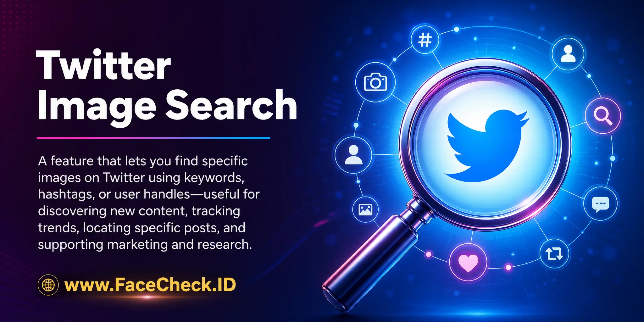 Twitter Image Search is a feature that enables users to find specific images on Twitter using keywords, hashtags, or user handles, useful for discovering new content, tracking trends, locating specific posts, and for marketing and research purposes.