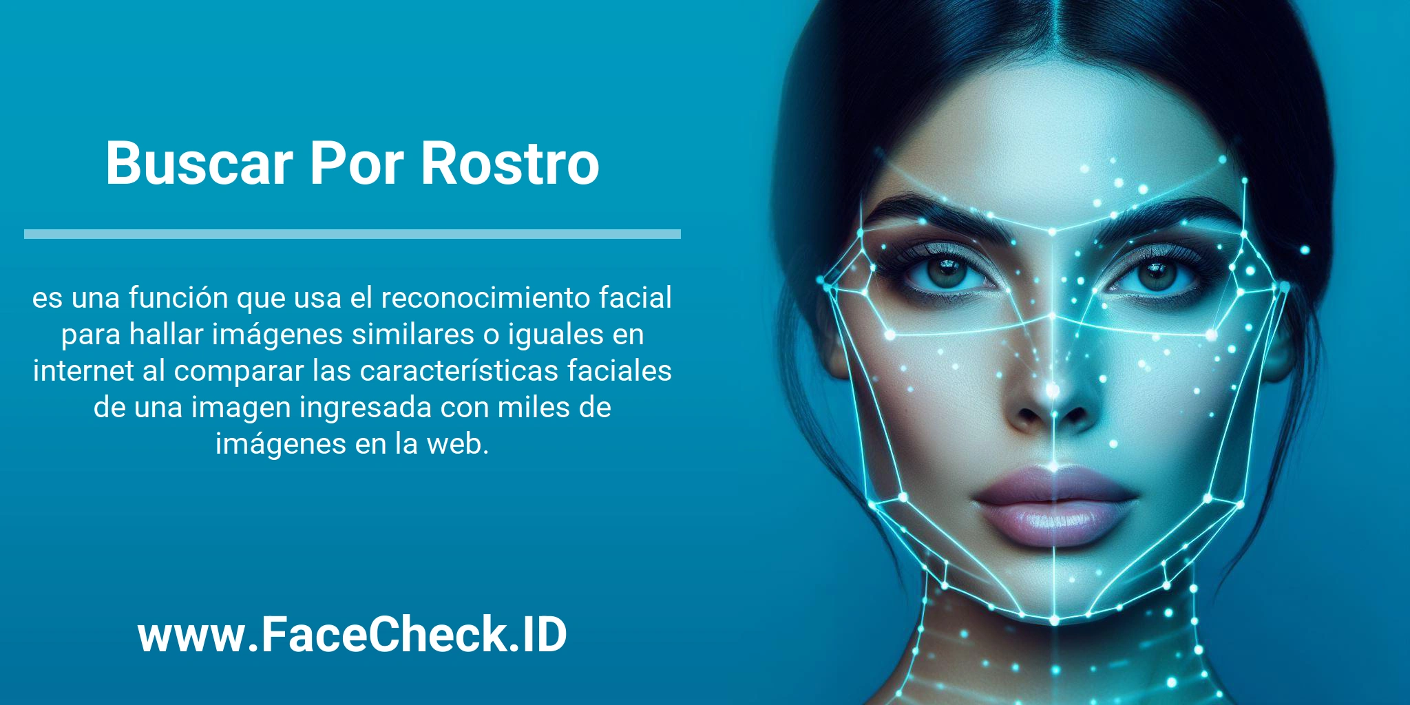 Buscar Por Rostro es una función que usa el reconocimiento facial para hallar imágenes similares o iguales en internet al comparar las características faciales de una imagen ingresada con miles de imágenes en la web.