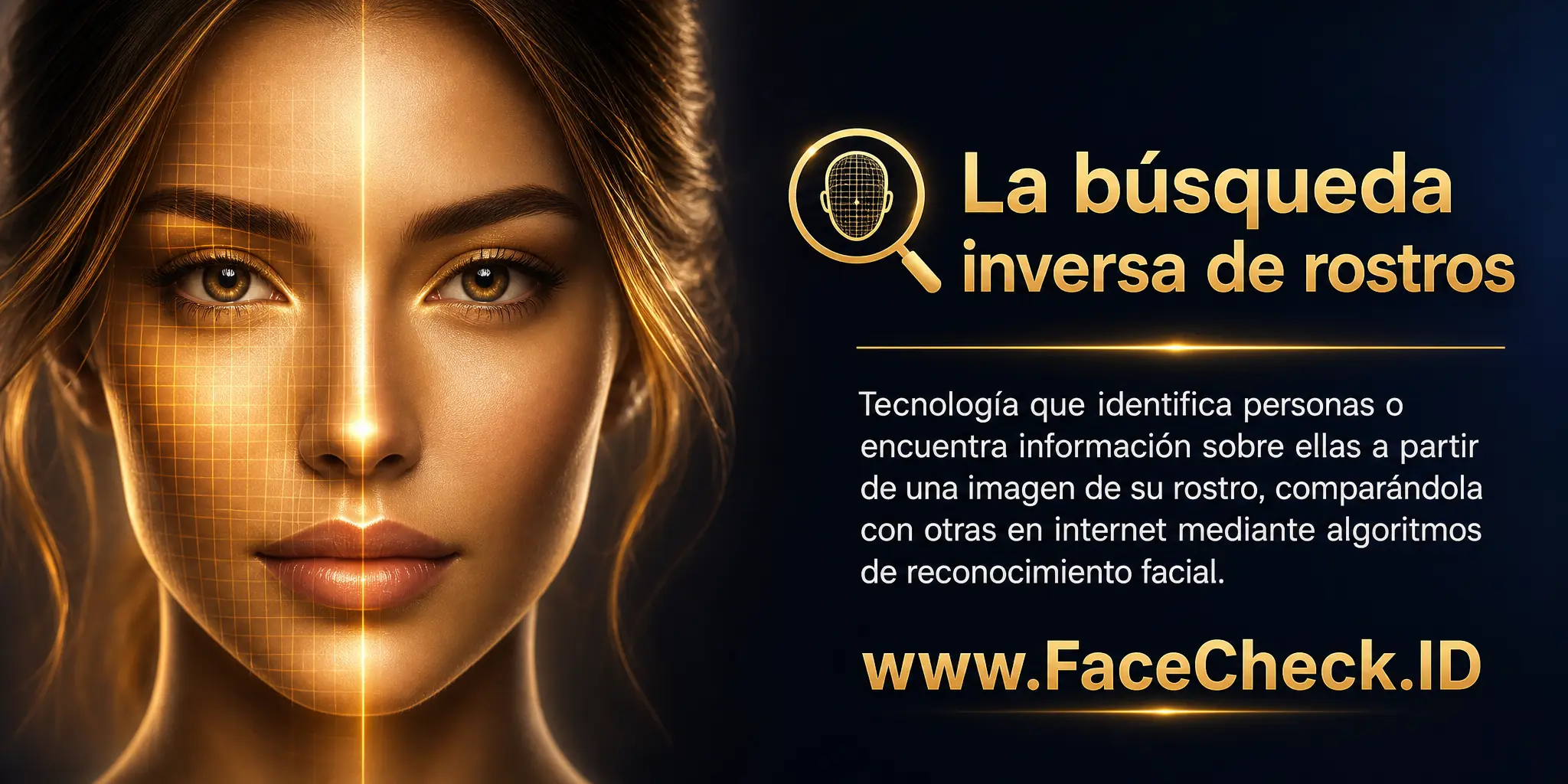 La búsqueda inversa de rostros es una tecnología que identifica personas o encuentra información sobre ellas usando una imagen de su rostro, comparándola con otras imágenes en internet mediante algoritmos de reconocimiento facial.