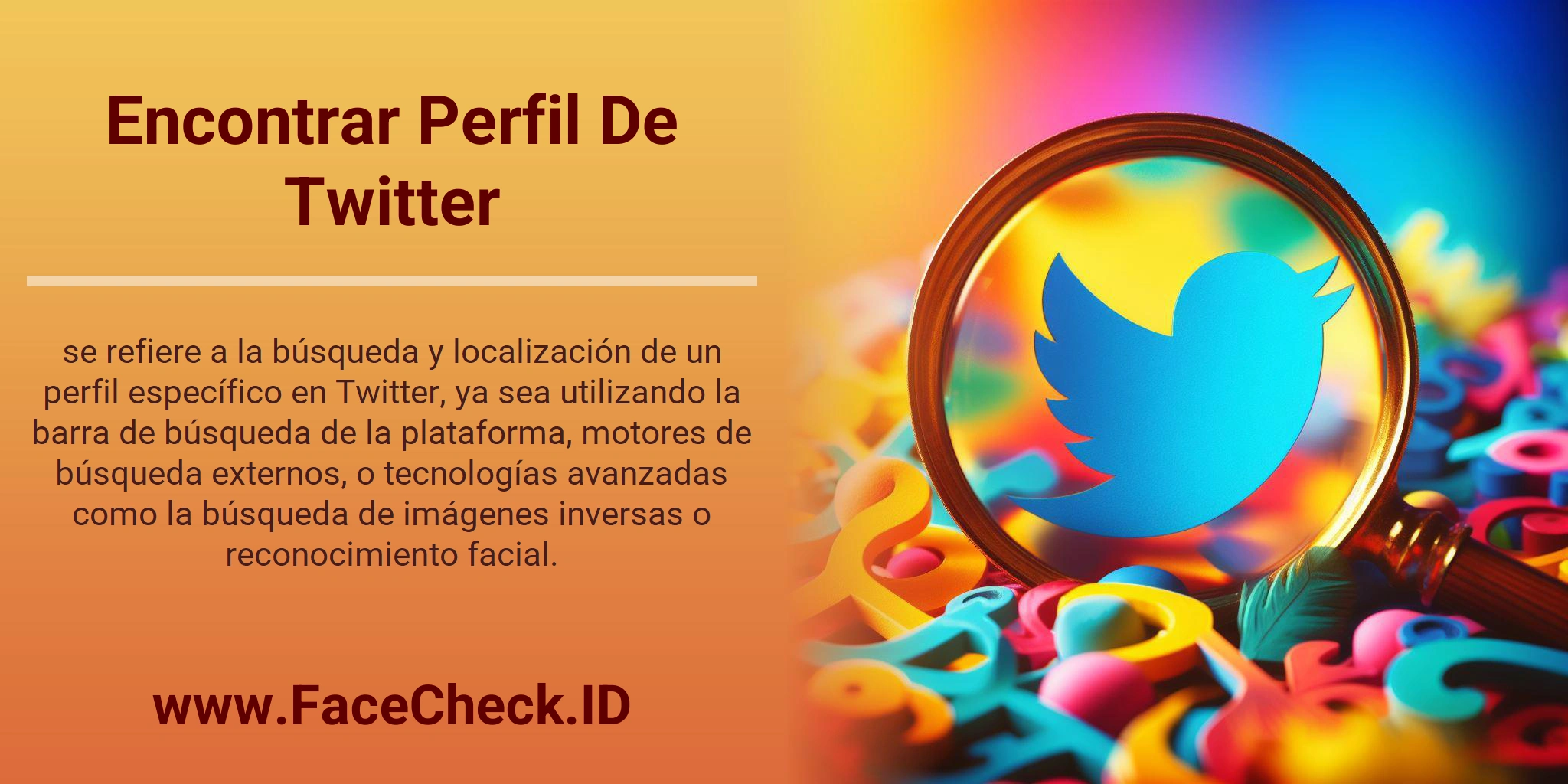 Encontrar Perfil De Twitter se refiere a la búsqueda y localización de un perfil específico en Twitter, ya sea utilizando la barra de búsqueda de la plataforma, motores de búsqueda externos, o tecnologías avanzadas como la búsqueda de imágenes inversas o reconocimiento facial.