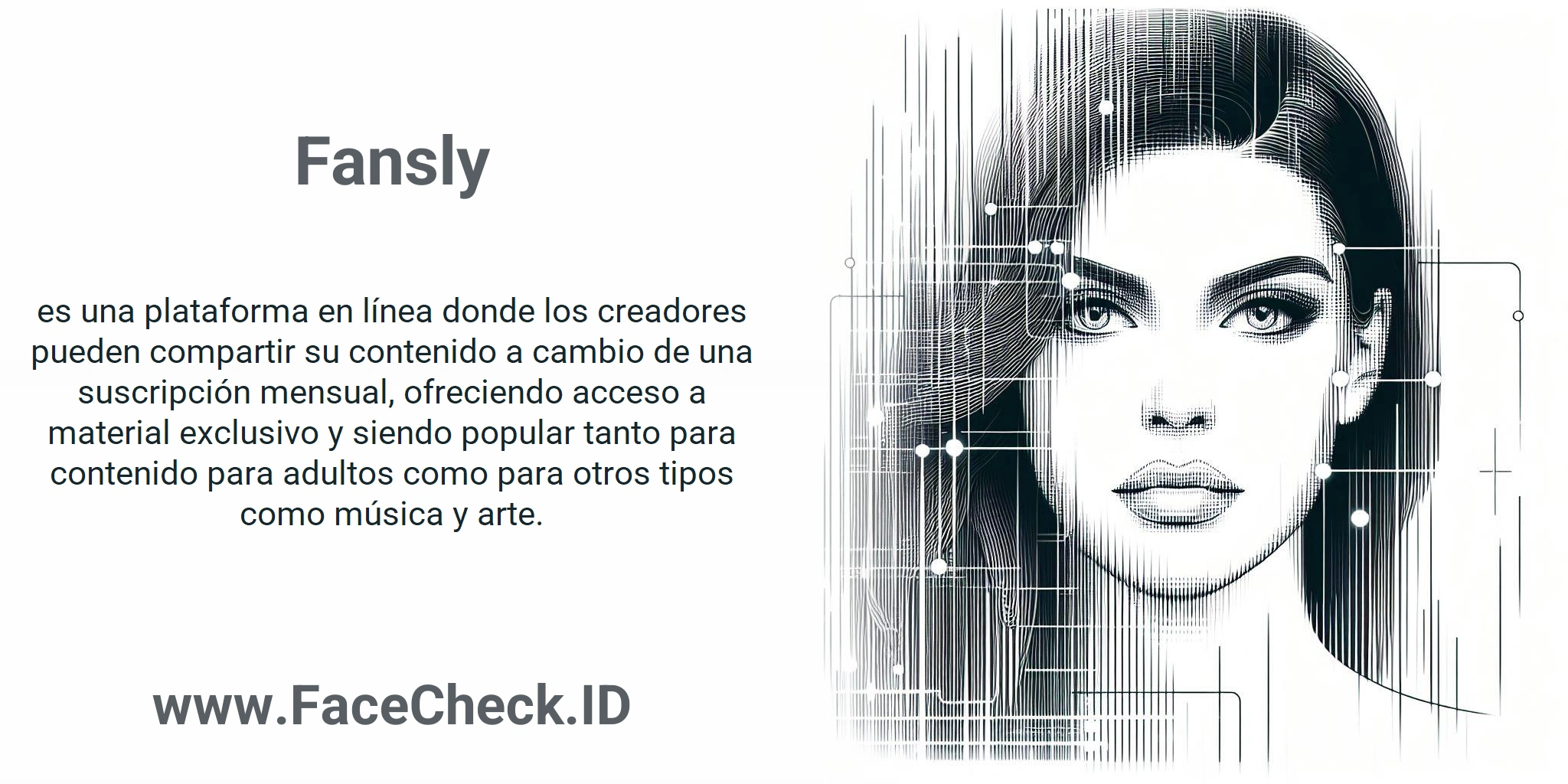 Fansly es una plataforma en línea donde los creadores pueden compartir su contenido a cambio de una suscripción mensual, ofreciendo acceso a material exclusivo y siendo popular tanto para contenido para adultos como para otros tipos como música y arte.
