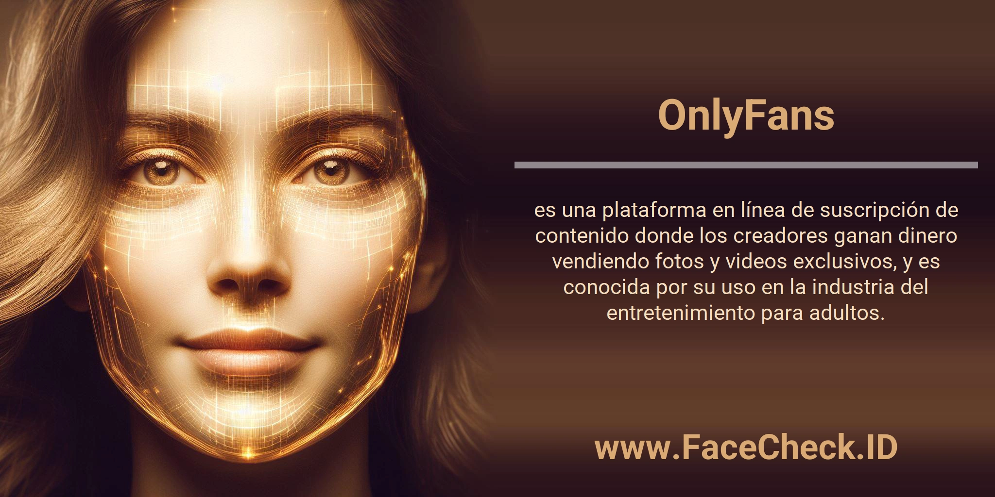 OnlyFans es una plataforma en línea de suscripción de contenido donde los creadores ganan dinero vendiendo fotos y videos exclusivos, y es conocida por su uso en la industria del entretenimiento para adultos.