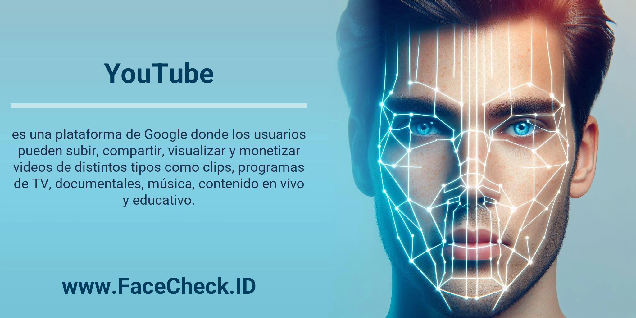 YouTube es una plataforma de Google donde los usuarios pueden subir, compartir, visualizar y monetizar videos de distintos tipos como clips, programas de TV, documentales, música, contenido en vivo y educativo.