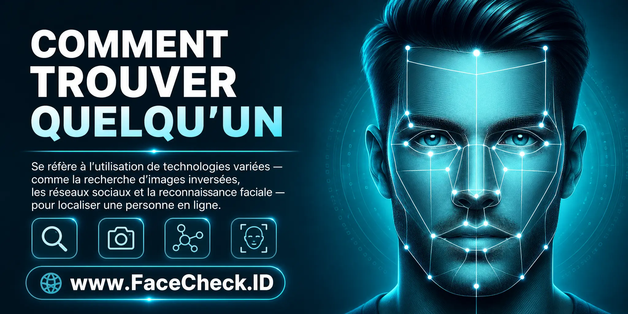 Comment Trouver Quelqu'un se réfère à l'utilisation de technologies variées comme la recherche d'images inversées, les médias sociaux et la reconnaissance faciale pour localiser une personne en ligne.