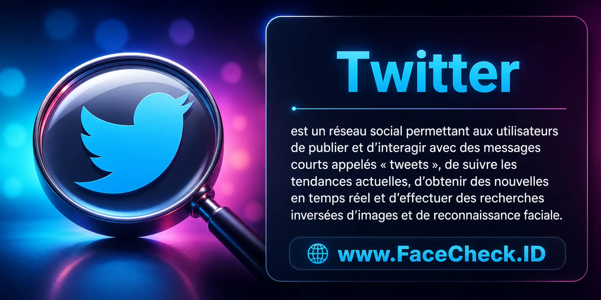Twitter est un réseau social permettant aux utilisateurs de publier et d'interagir avec des messages courts appelés 