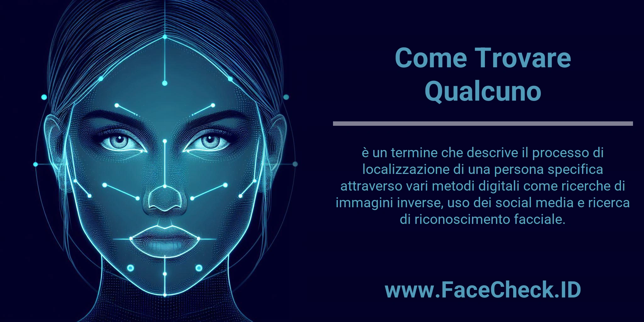 Come Trovare Qualcuno è un termine che descrive il processo di localizzazione di una persona specifica attraverso vari metodi digitali come ricerche di immagini inverse, uso dei social media e ricerca di riconoscimento facciale.