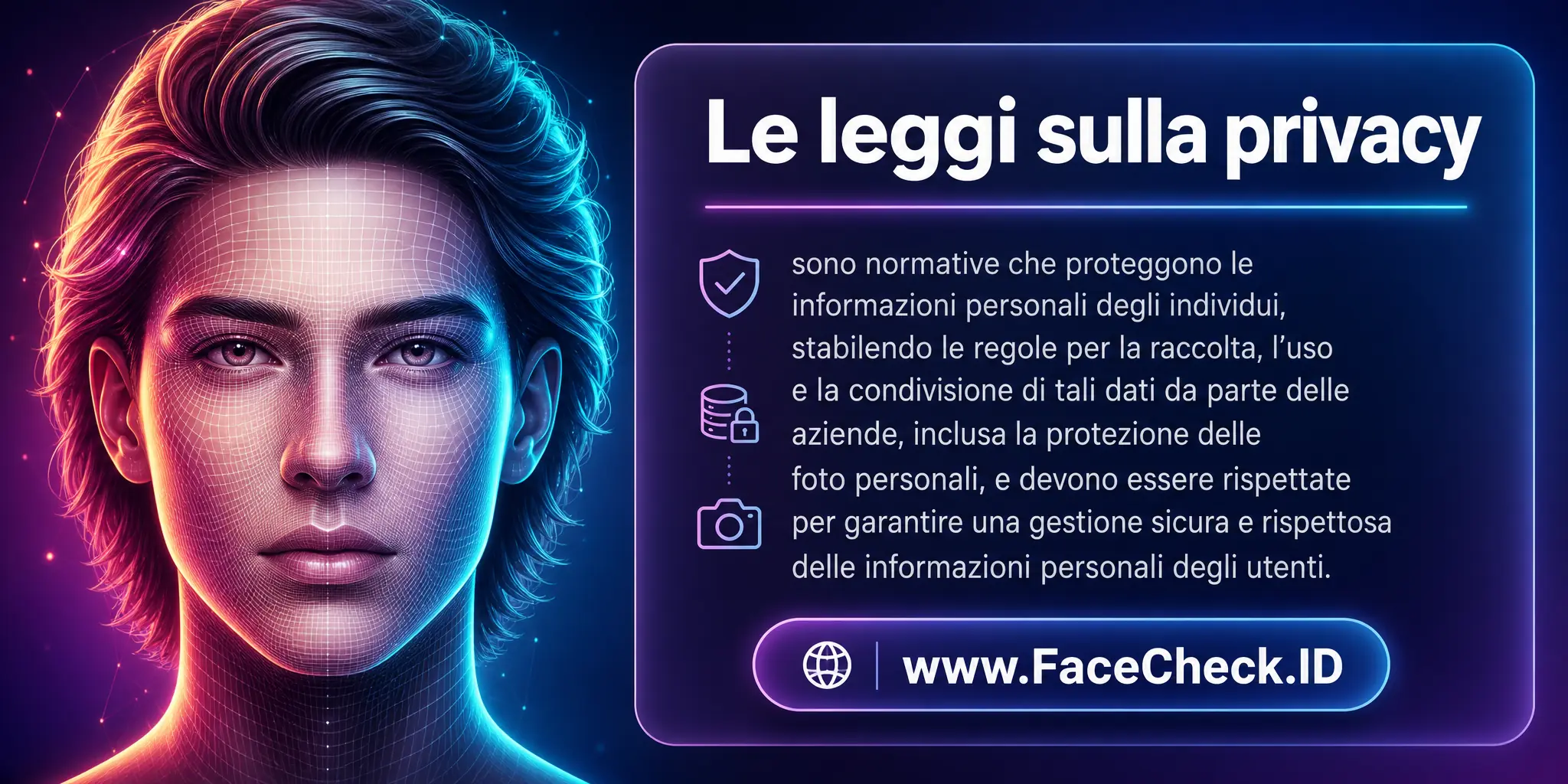 Le leggi sulla privacy sono normative che proteggono le informazioni personali degli individui, stabilendo le regole per la raccolta, l'uso e la condivisione di tali dati da parte delle aziende, incluse la protezione di foto personali, e devono essere rispettate per garantire una gestione sicura e rispettosa delle informazioni personali degli utenti.