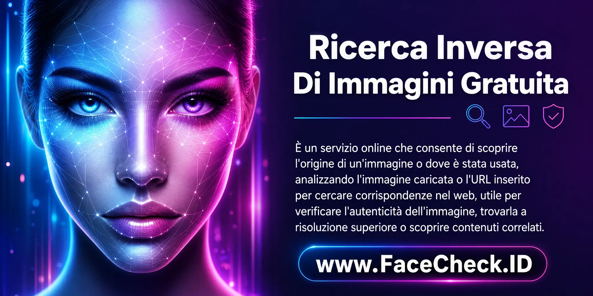 Ricerca Inversa Di Immagini Gratuita è un servizio online che consente di scoprire l'origine di un'immagine o dove è stata usata, analizzando l'immagine caricata o l'URL inserito per cercare corrispondenze nel web, utile per verificare l'autenticità dell'immagine, trovarla a risoluzione superiore o scoprire contenuti correlati.