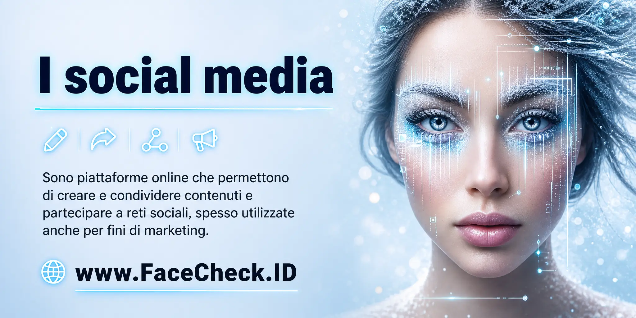 I social media sono piattaforme online che permettono di creare, condividere contenuti e partecipare a reti sociali, spesso utilizzate anche per fini di marketing.