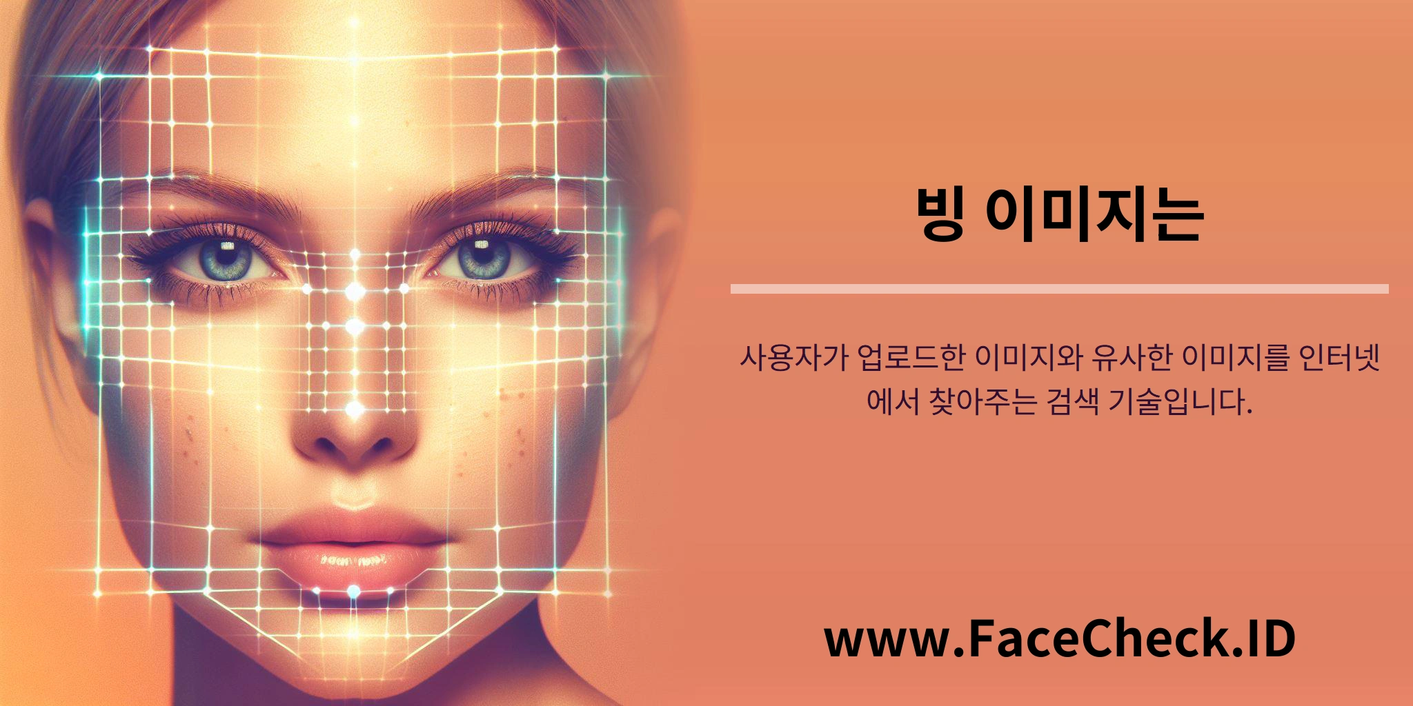 빙 이미지는 사용자가 업로드한 이미지와 유사한 이미지를 인터넷에서 찾아주는 검색 기술입니다.