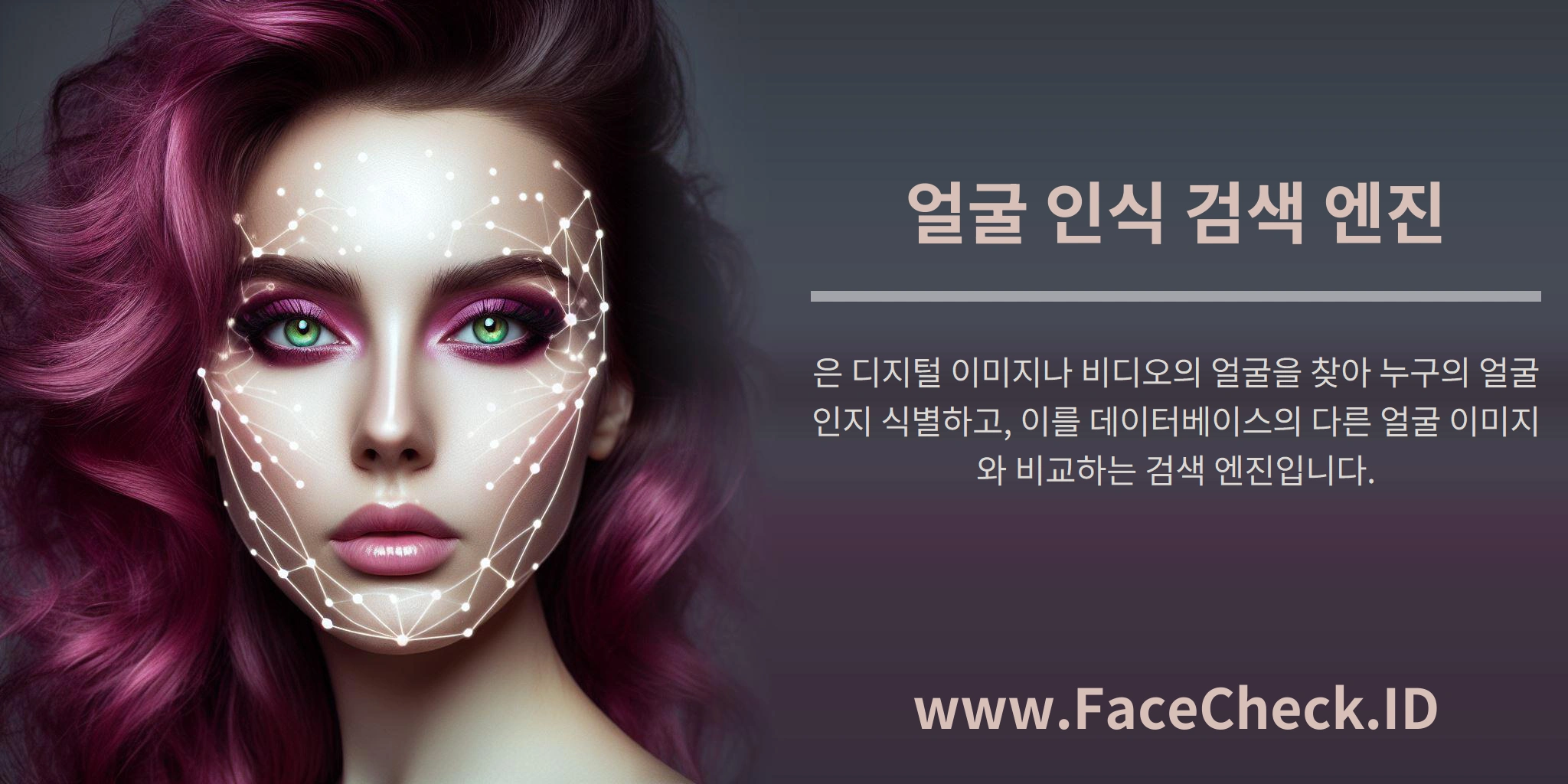 얼굴 인식 검색 엔진은 디지털 이미지나 비디오의 얼굴을 찾아 누구의 얼굴인지 식별하고, 이를 데이터베이스의 다른 얼굴 이미지와 비교하는 검색 엔진입니다.