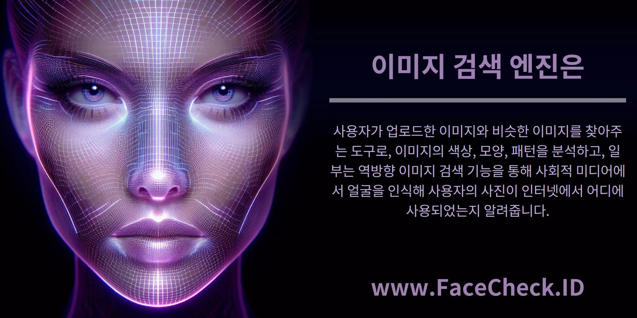 이미지 검색 엔진은 사용자가 업로드한 이미지와 비슷한 이미지를 찾아주는 도구로, 이미지의 색상, 모양, 패턴을 분석하고, 일부는 역방향 이미지 검색 기능을 통해 사회적 미디어에서 얼굴을 인식해 사용자의 사진이 인터넷에서 어디에 사용되었는지 알려줍니다.