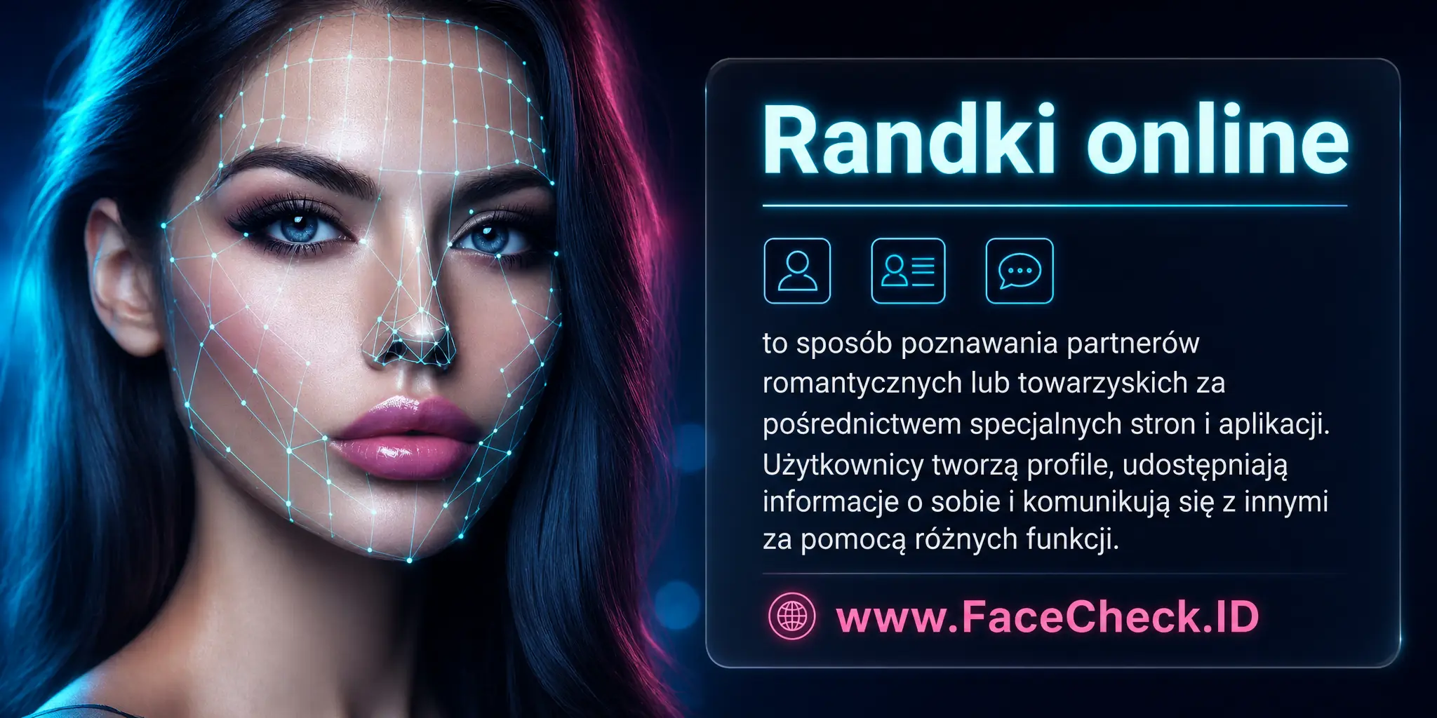 Randki online to sposób szukania partnerów romantycznych lub towarzyskich za pomocą specjalnych stron internetowych lub aplikacji, gdzie użytkownicy tworzą profile, umieszczają informacje o sobie i komunikują się z innymi za pomocą różnych funkcji.